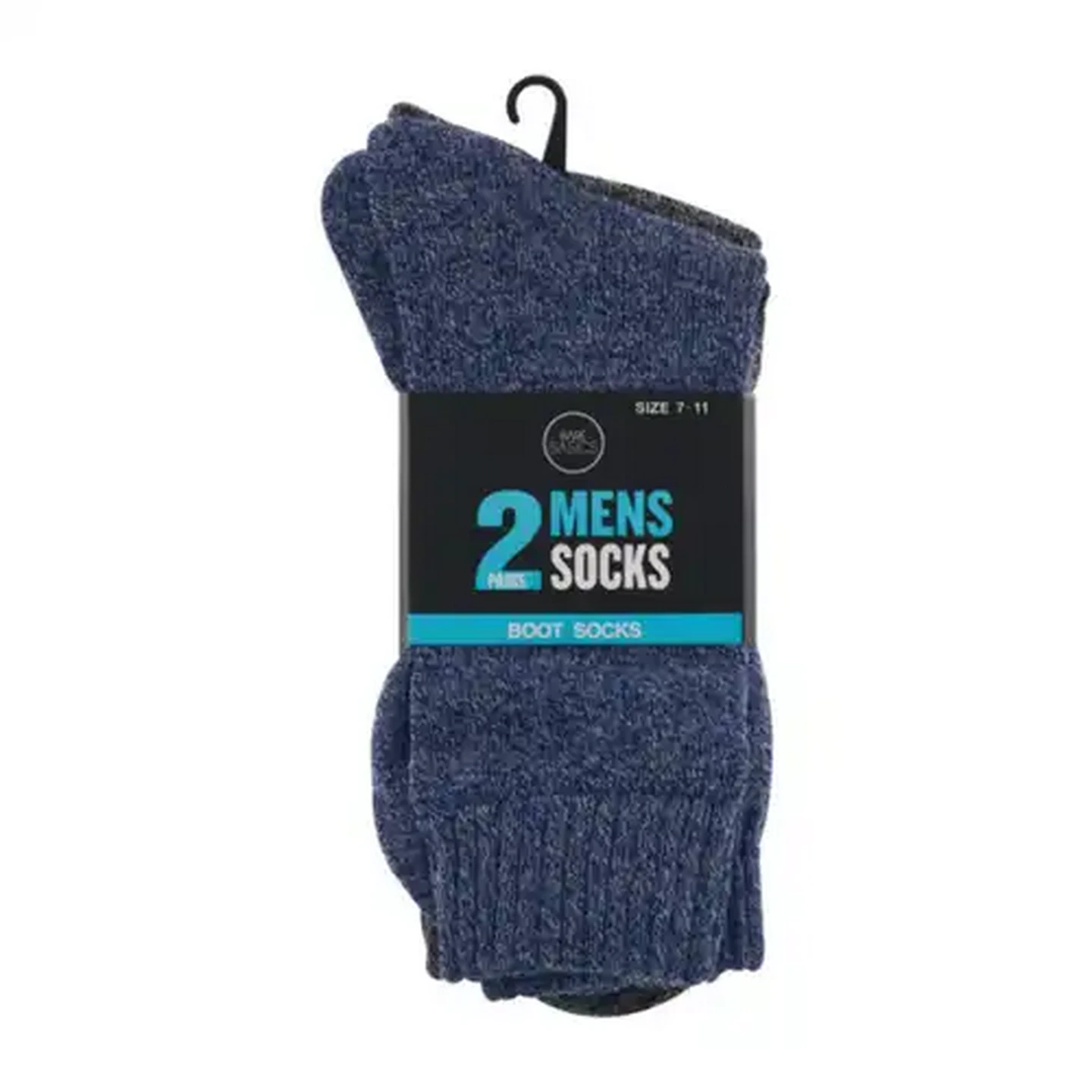Image of Bare Basics Mens Boot Socks 2-Pack Size 7-11