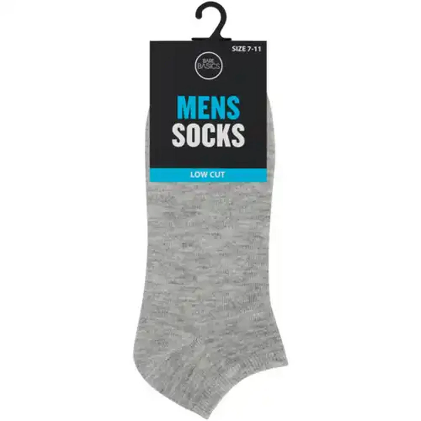 Image of Bare Basics Mens Low Cut Socks 1 Pair (Colour May Vary)