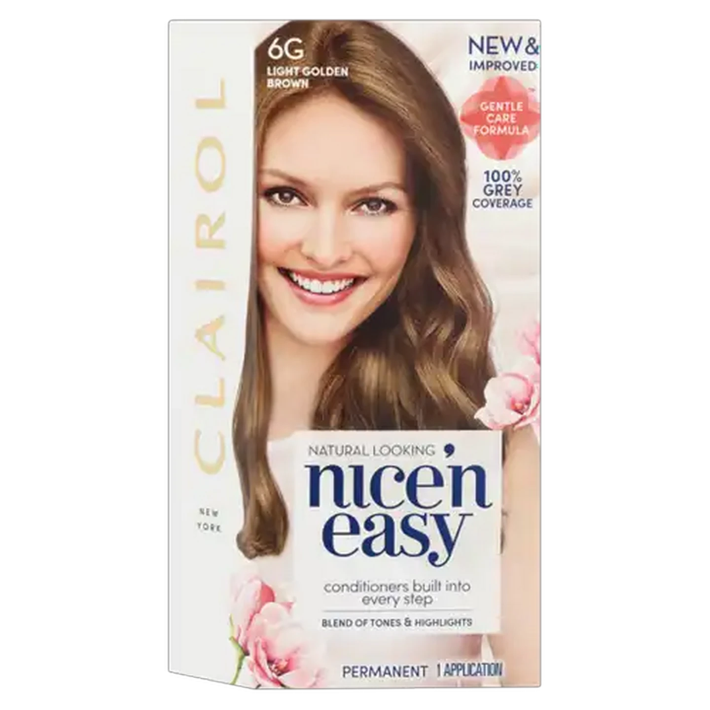 Image of Clairol Nice & Easy Light Golden Brown Hair Colour
