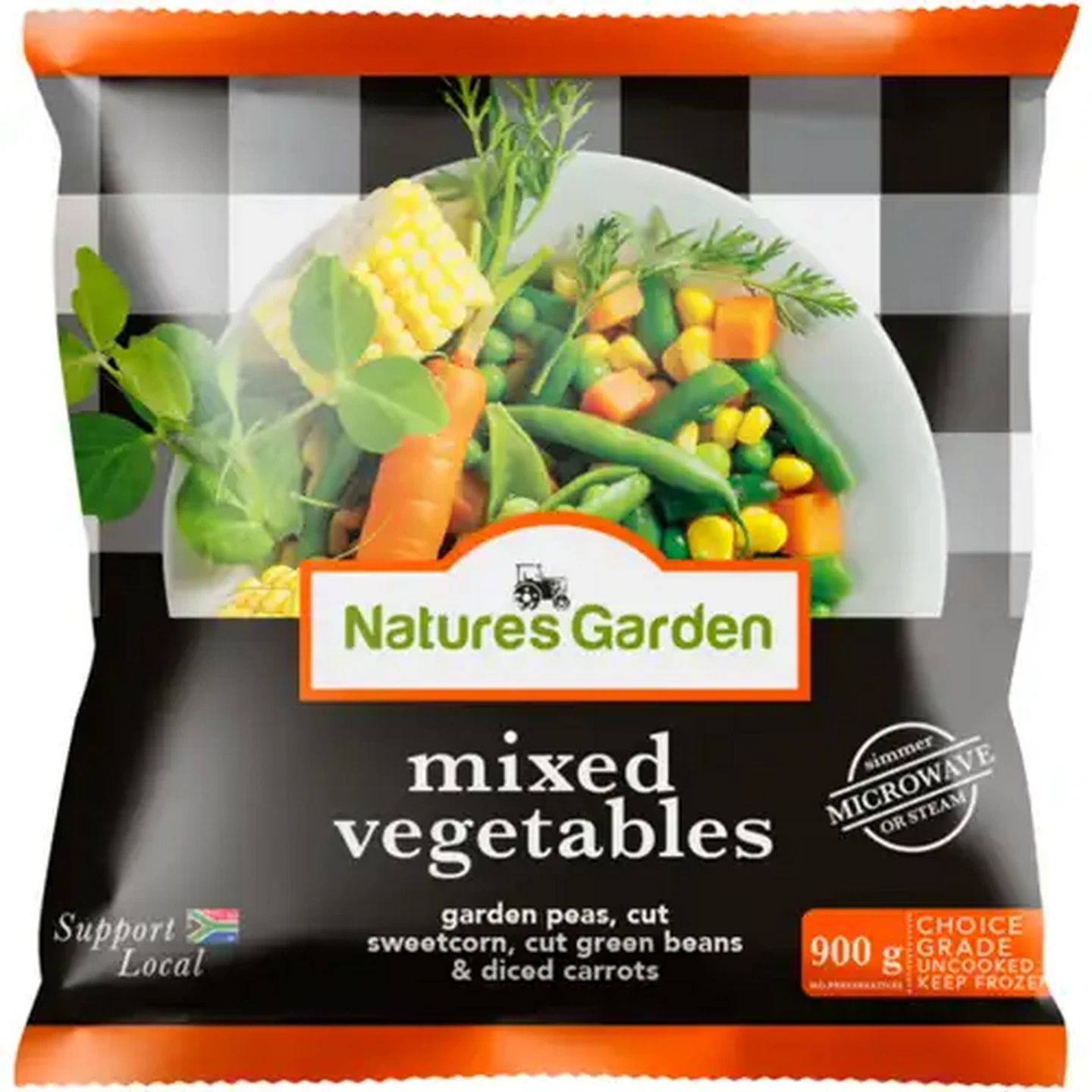 Image of Nature's Garden Frozen Vegetables Mixed 900g Pack