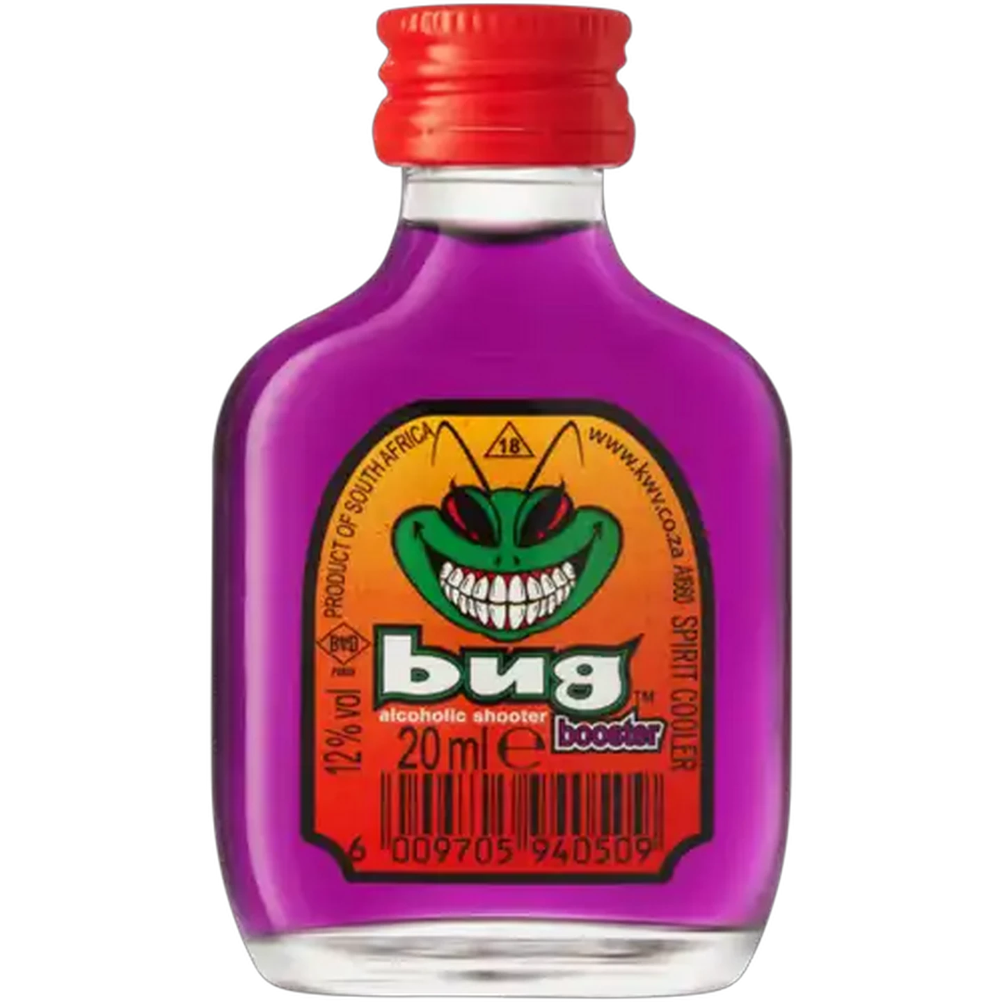 Image of Bug Booster Alcoholic Shooter Bottle 20ml