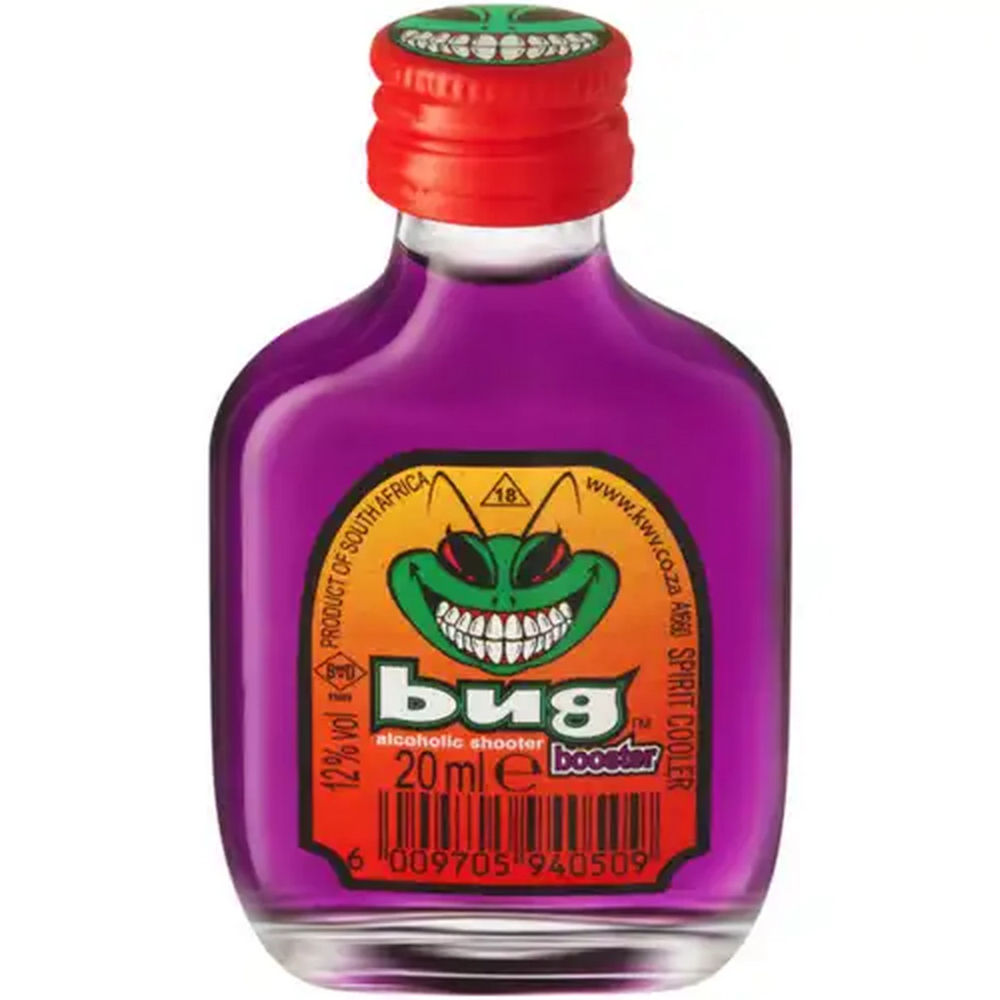 Image of Bug Booster Alcoholic Shooter Bottle 20ml