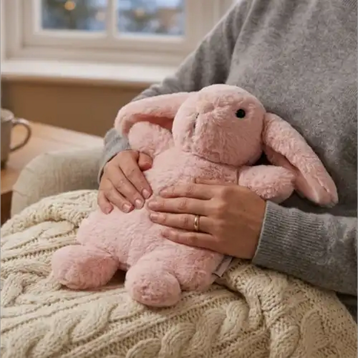 Image of TravelVac Fleece Rabbit & Dog Microwavable Heat Pack (Colour May Vary)