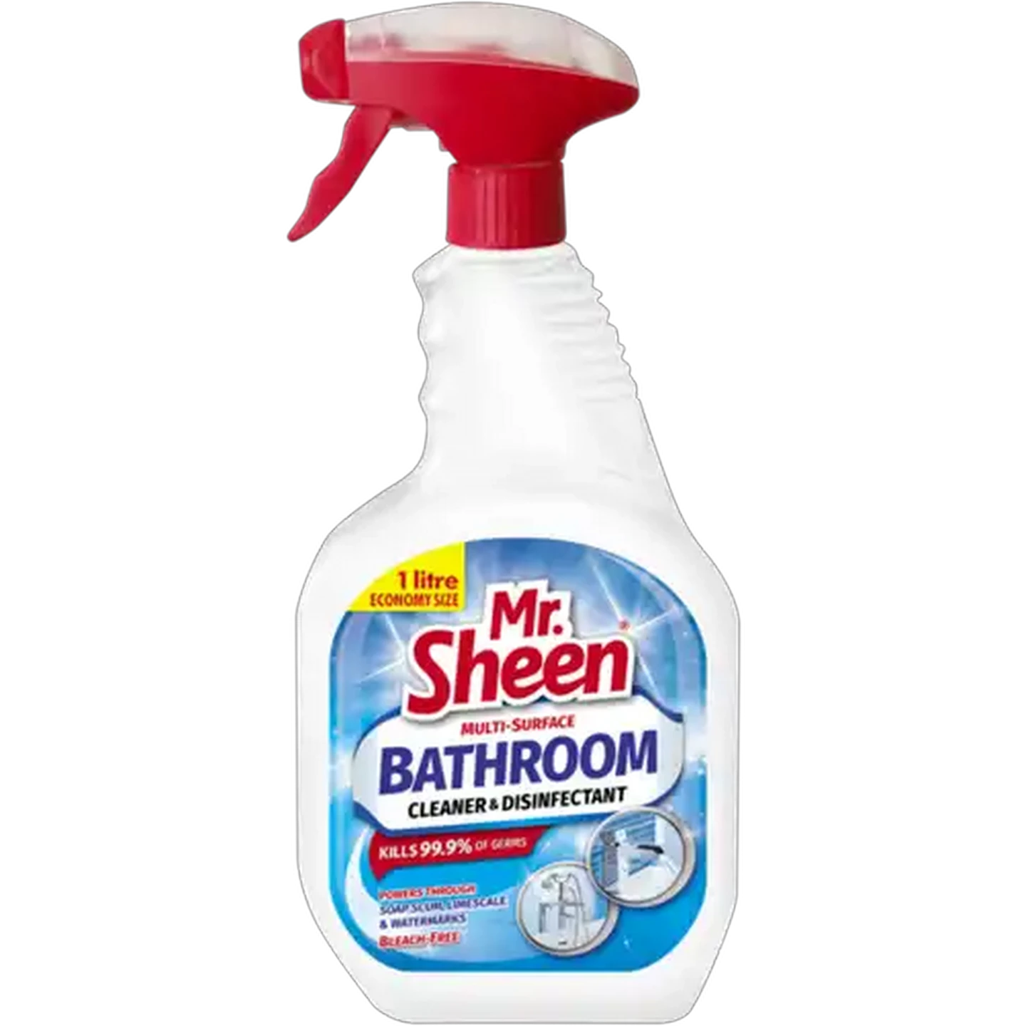 Image of Mr. Sheen Multi-Surface Bathroom Cleaner & Disinfectant 1l