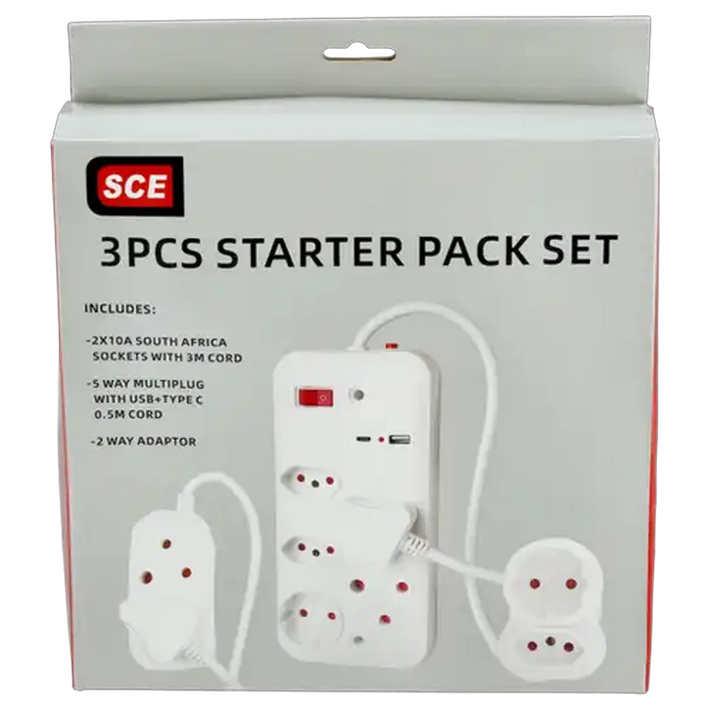 Checkers Sixty60 | SCE Adapter Extension Cord and Multiplug Kit