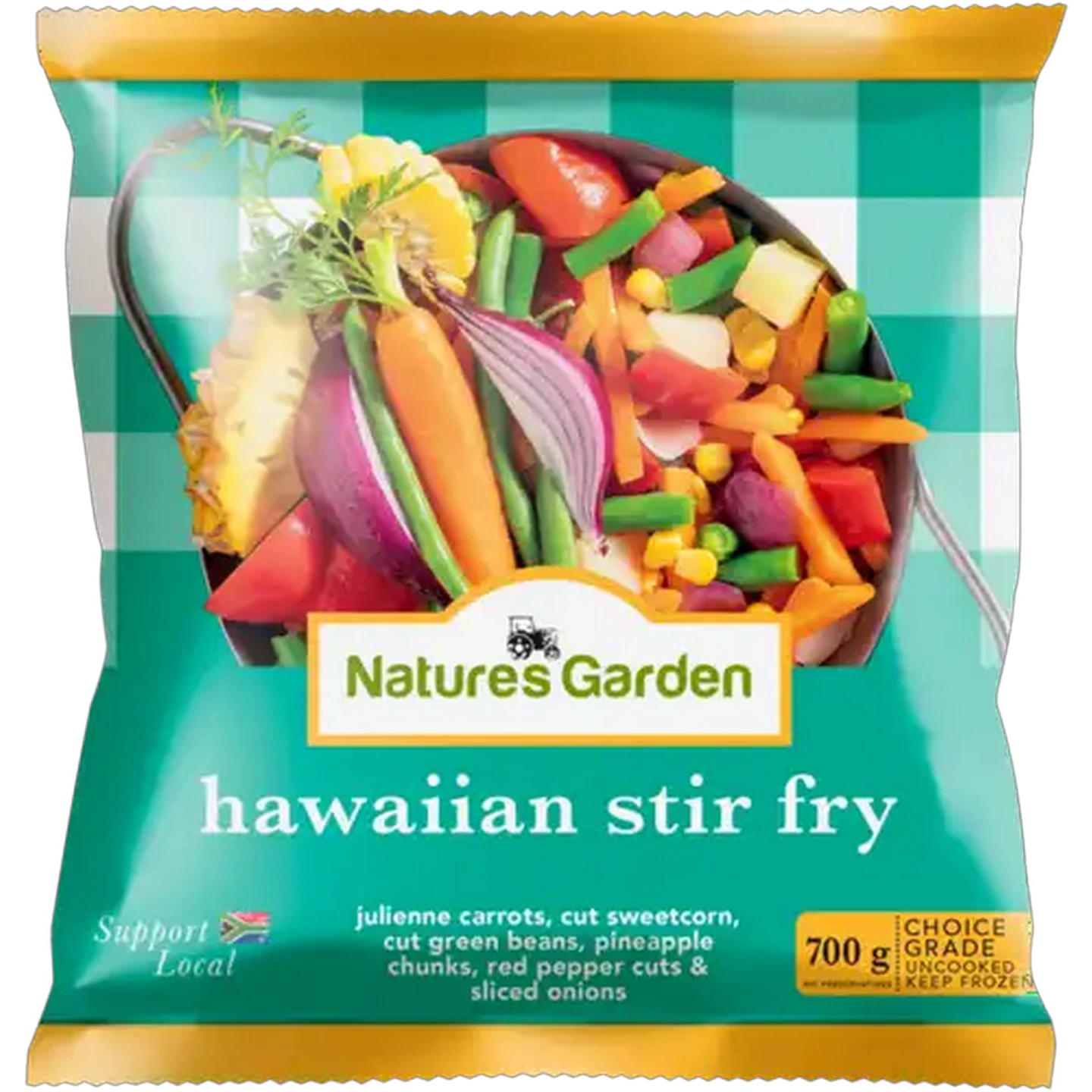 Image of Nature's Garden Frozen Hawaiian Stir Fry 700g