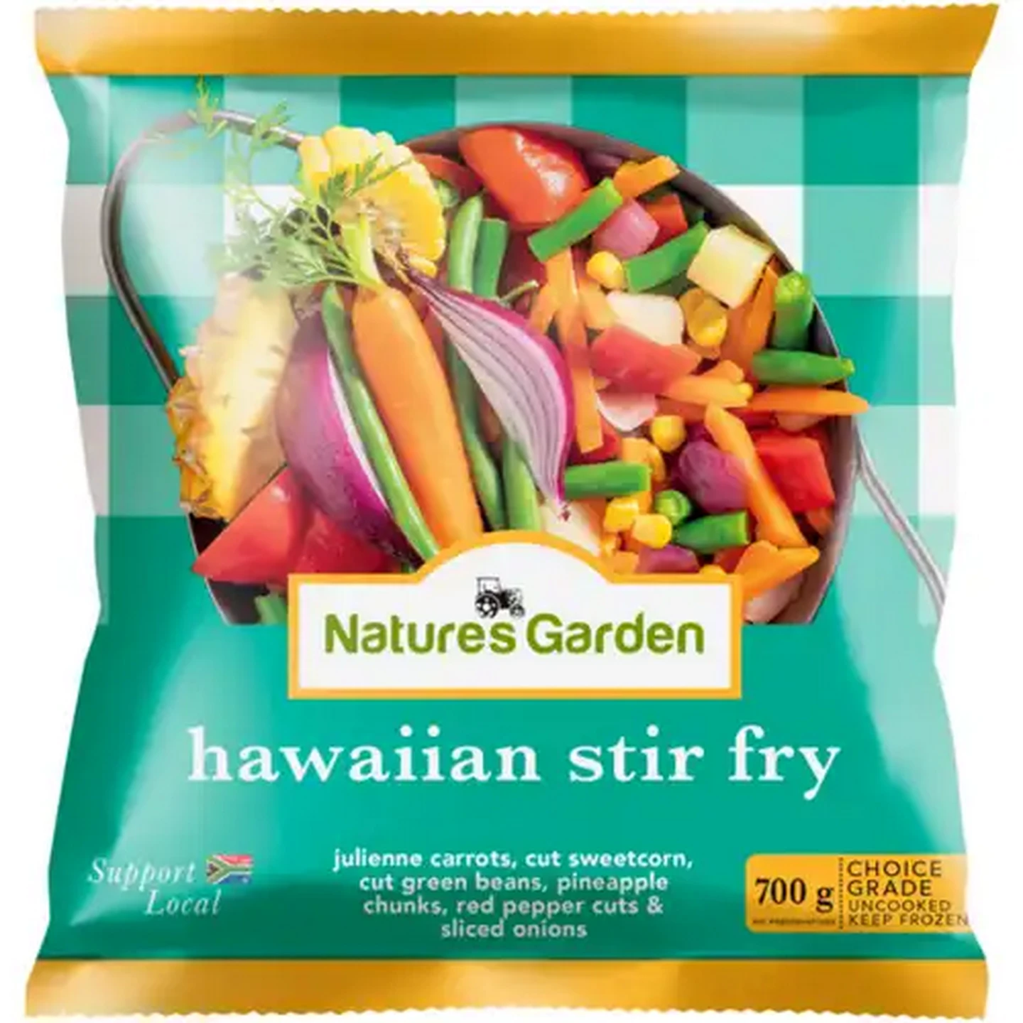Image of Nature's Garden Frozen Hawaiian Stir Fry 700g