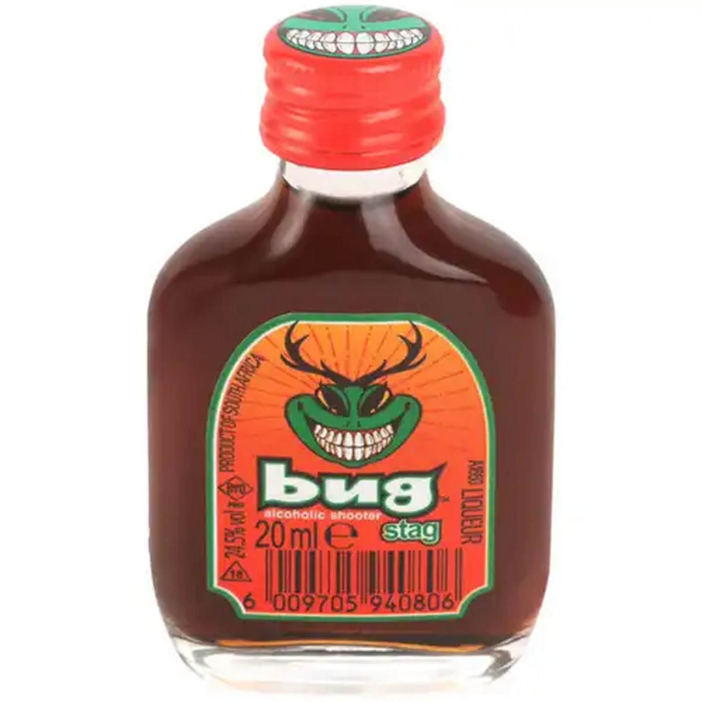Image of Bug Stag Alcoholic Shooter Bottle 20ml