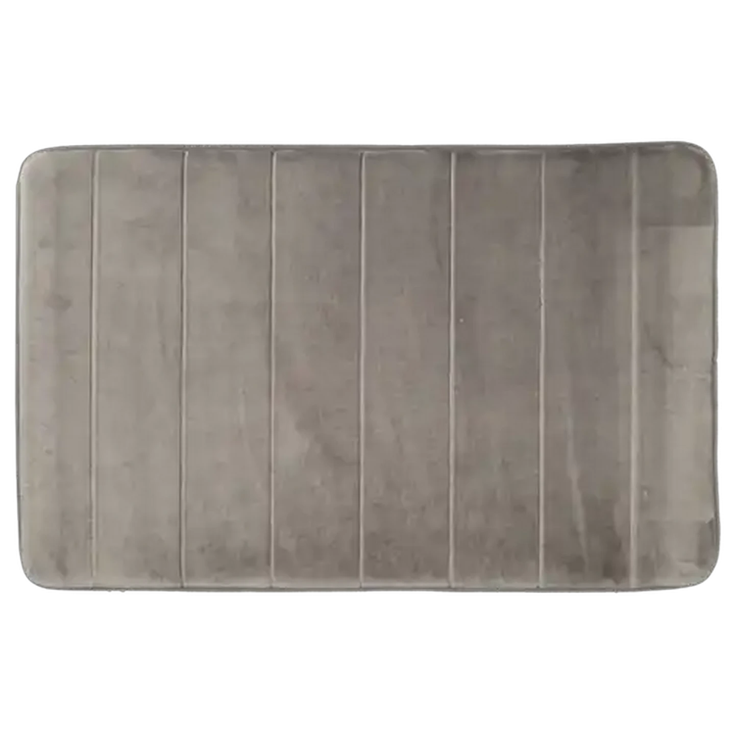 Image of Hyper Value Essentials Charcoal Memory Foam Bath Mat 50 x 80cm