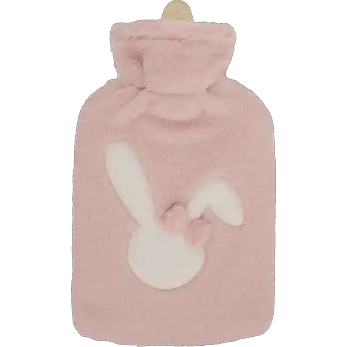 Image of Animals Fluffy Hot Water Bottle 2L (Design May Vary)