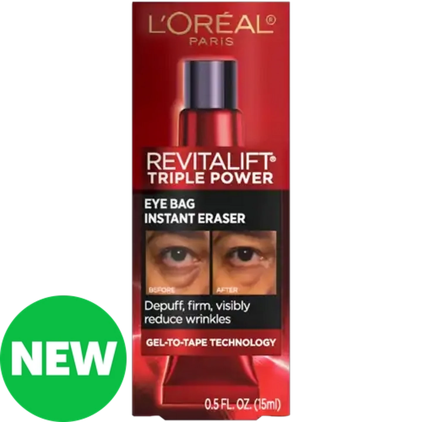 Image of L'Oréal Paris Revitalift Triple Power Eye Bag Instant Eraser 15ml