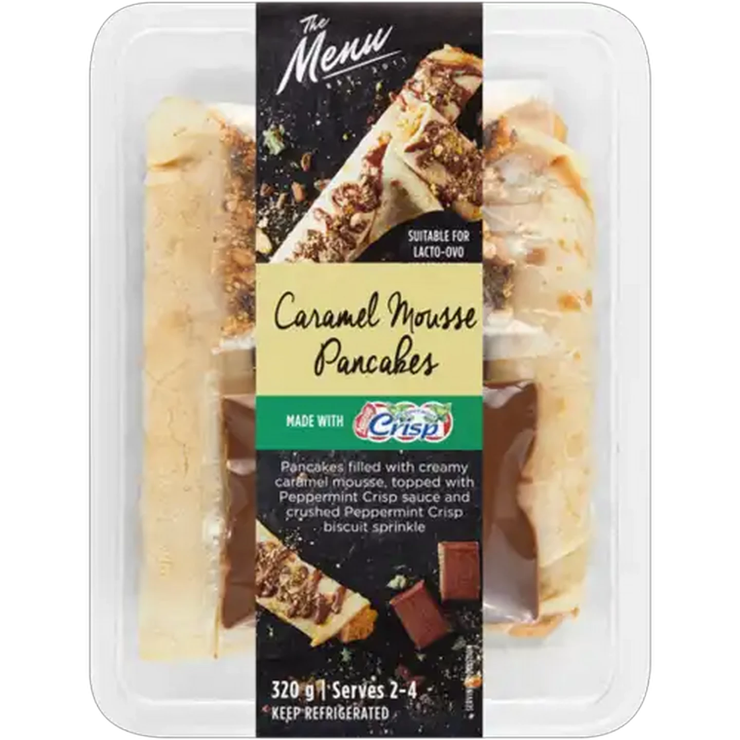 Image of The Menu Mint Crisp Caramel Mousse Pancakes 320g