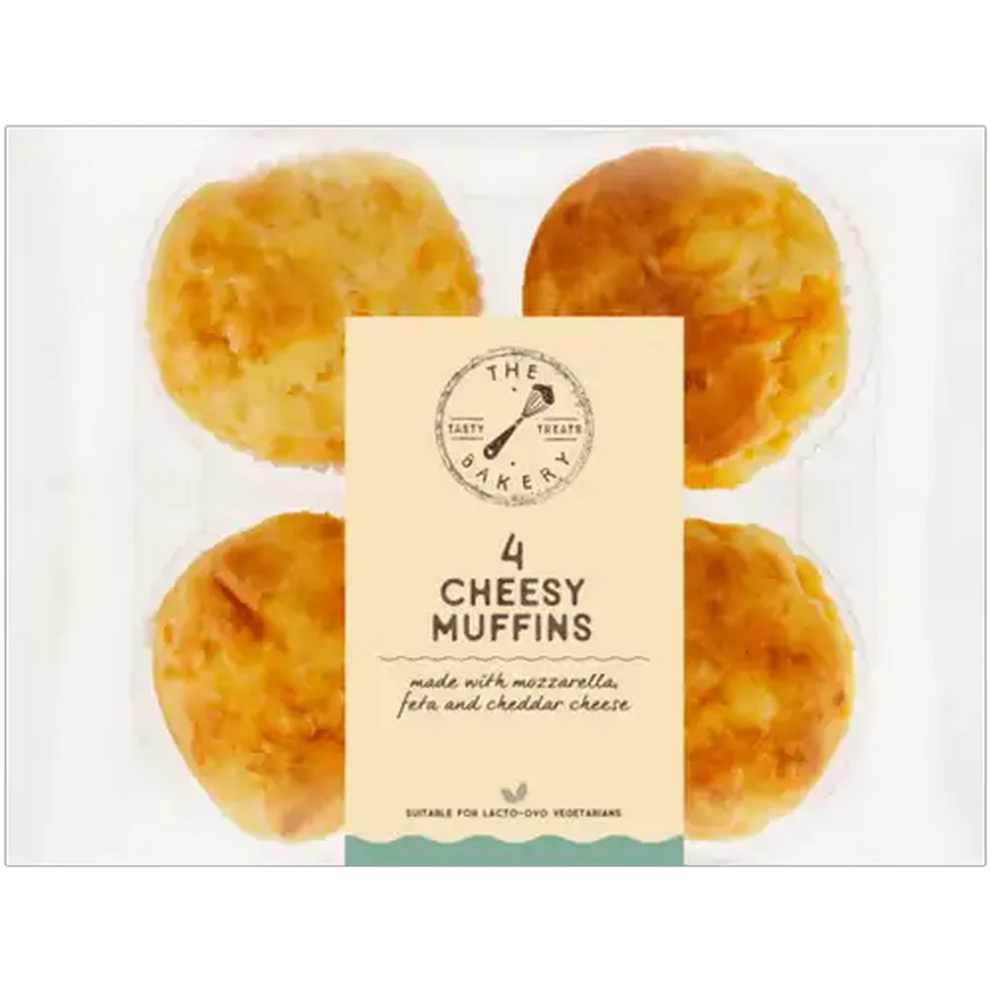 Image of The Bakery Cheesy Muffins 4 Pack