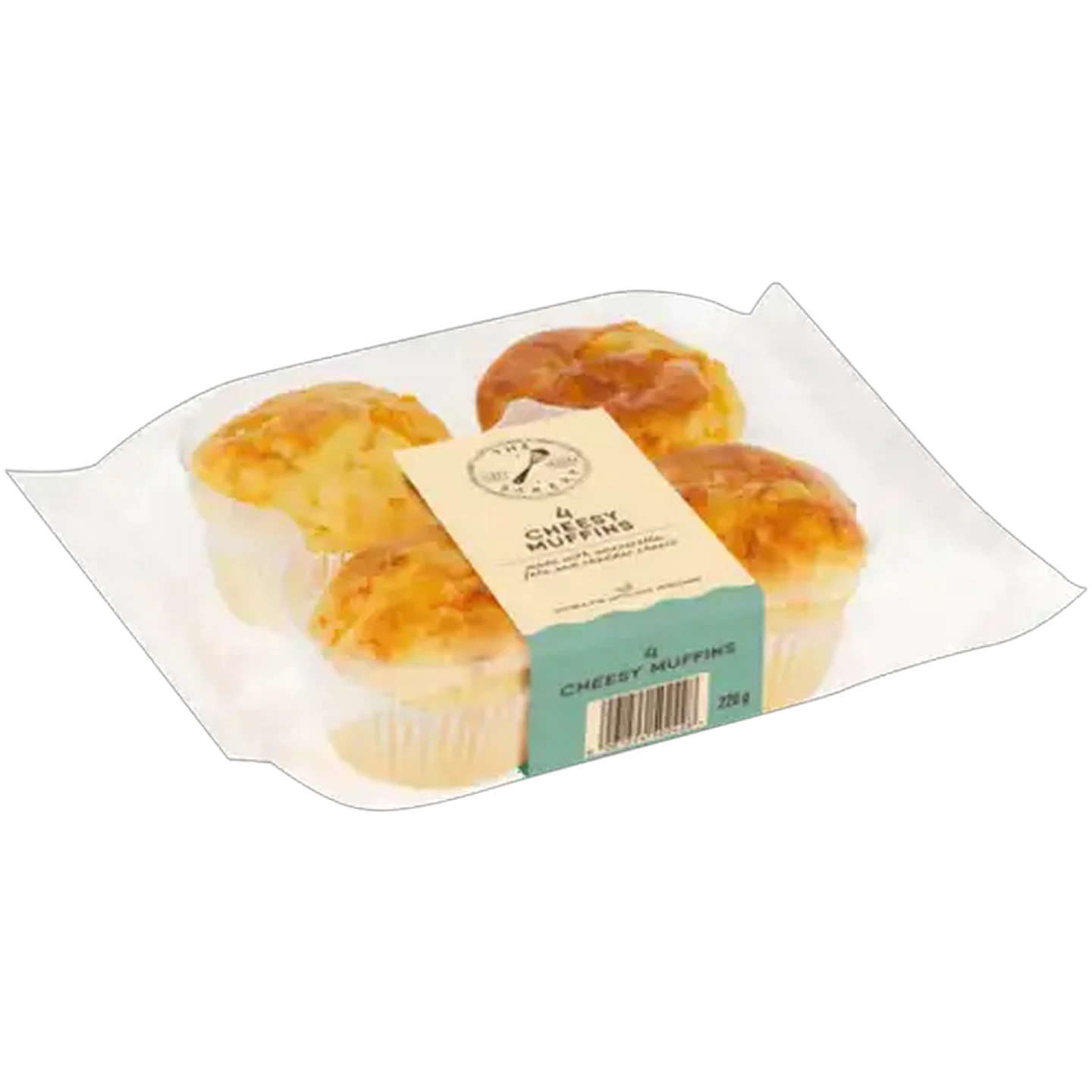Image of The Bakery Cheesy Muffins 4 Pack