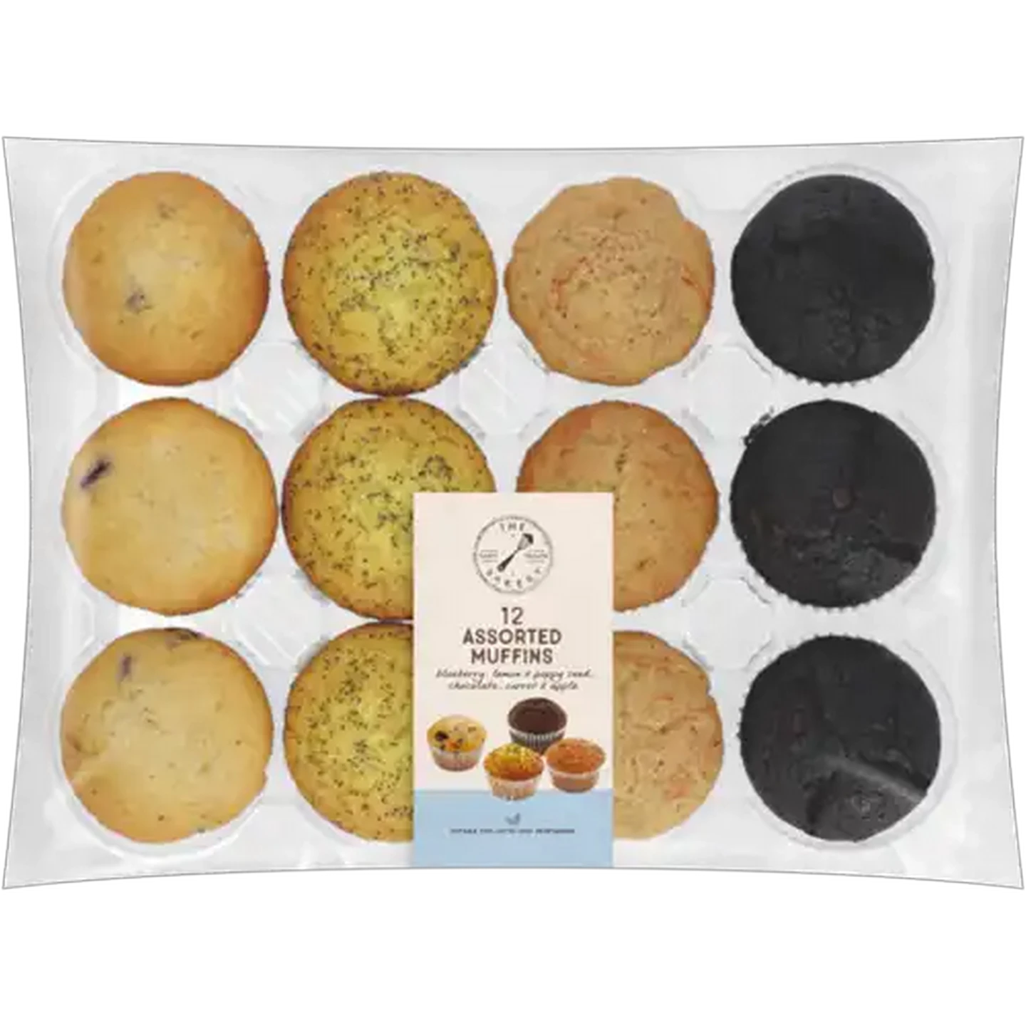 Image of The Bakery Assorted Muffins 12-Pack