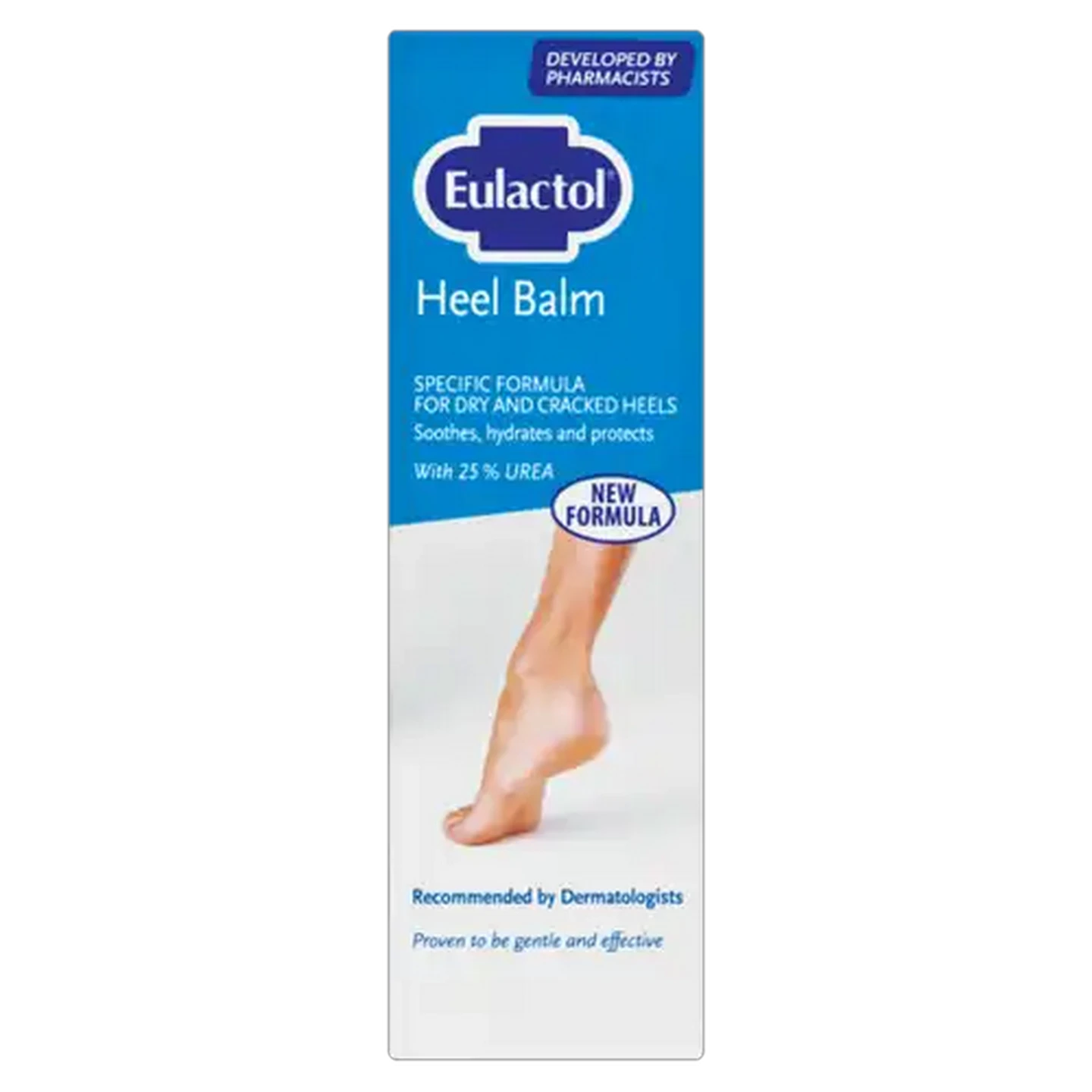 Image of Eulactol Heel Balm Foot Cream 100g