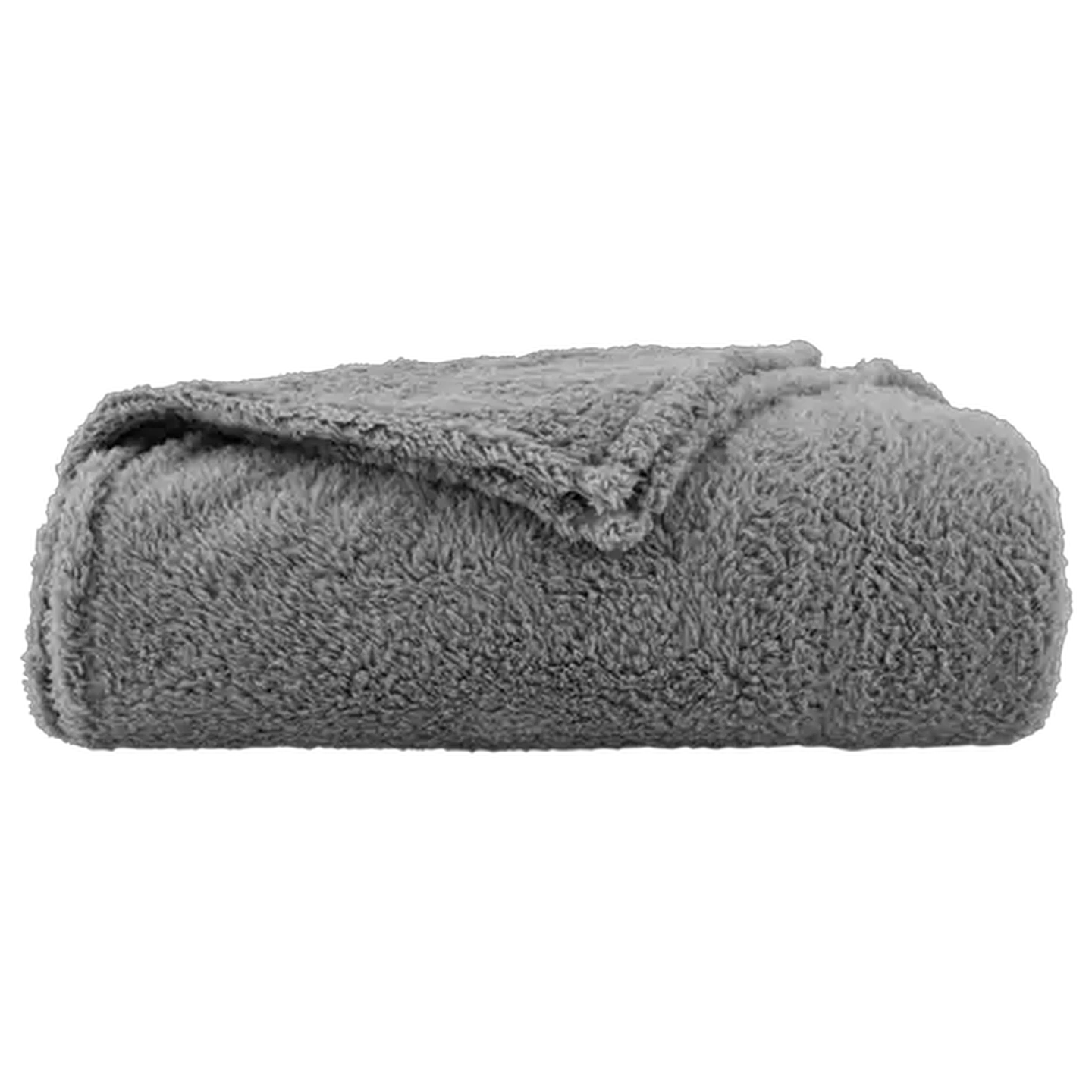 Image of Essentials Brush Sherpa Blanket 150 x 200cm (Colour May Vary)