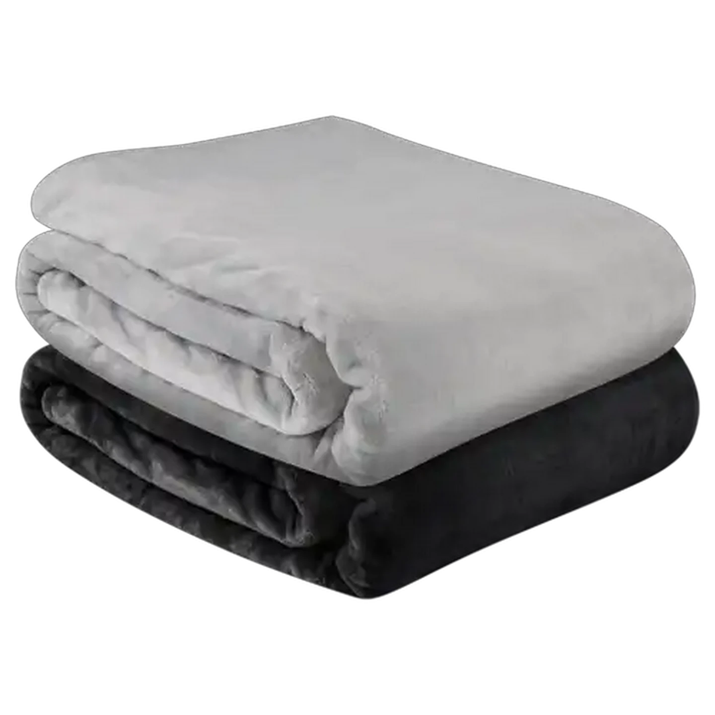 Image of Essentials Lavish Plush Blanket 200 x 240cm (Colour May Vary)