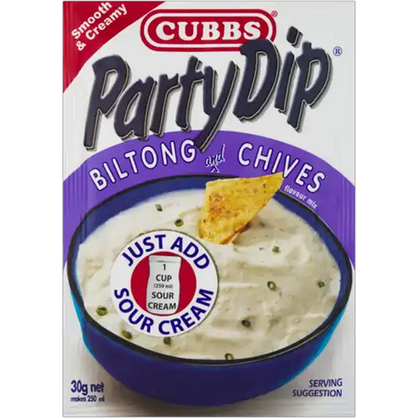 Image of Cubbs Party Dip Biltong & Chives Flavour Mix 30g