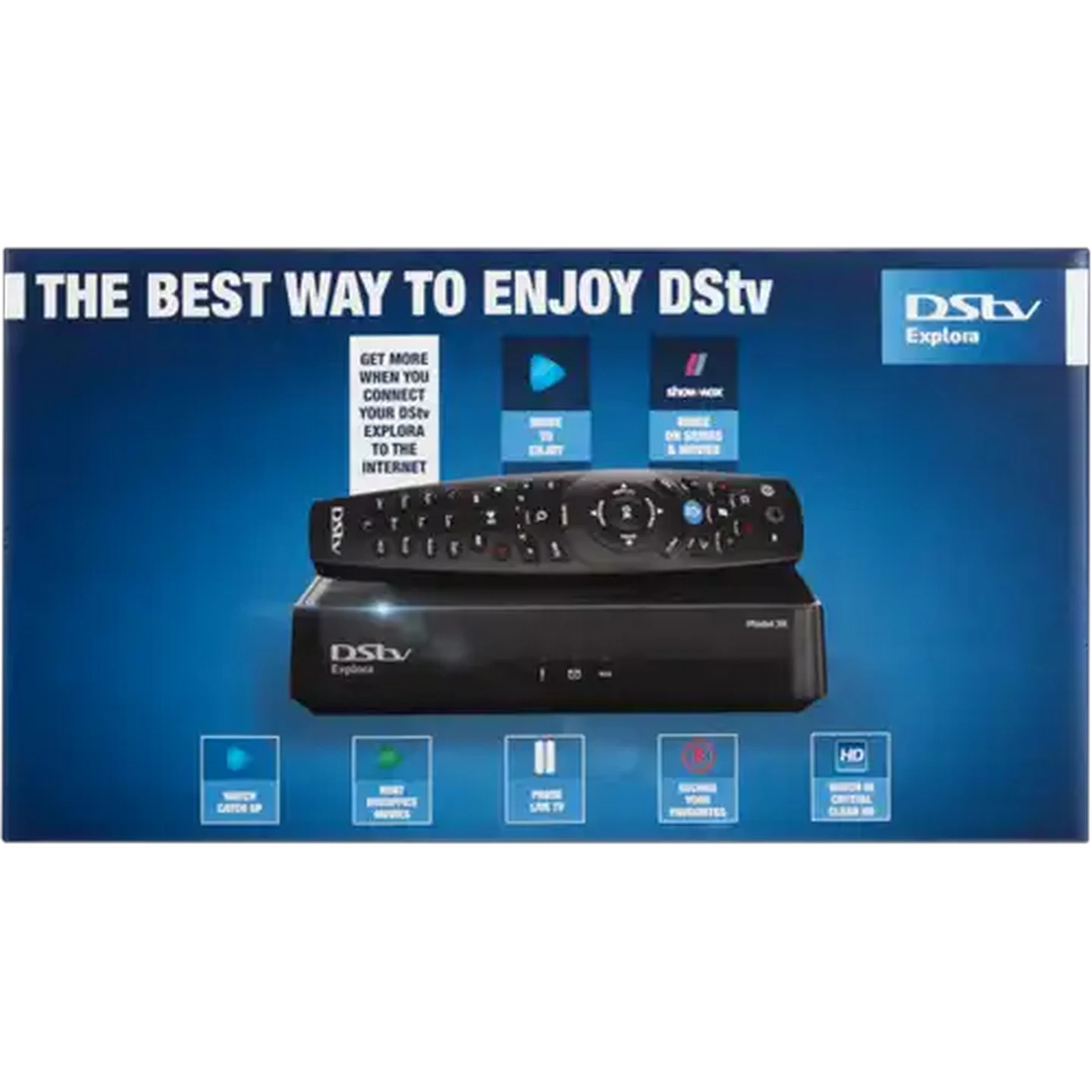 Image of DStv Explora 3B Black Digital Decoder