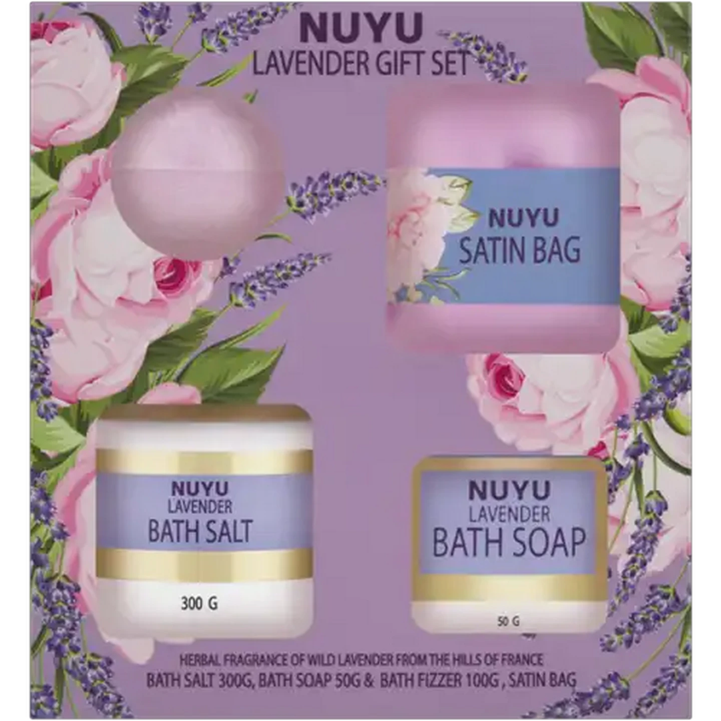 Checkers Sixty60 | NUYU Lavender Gift Pack 4 Piece