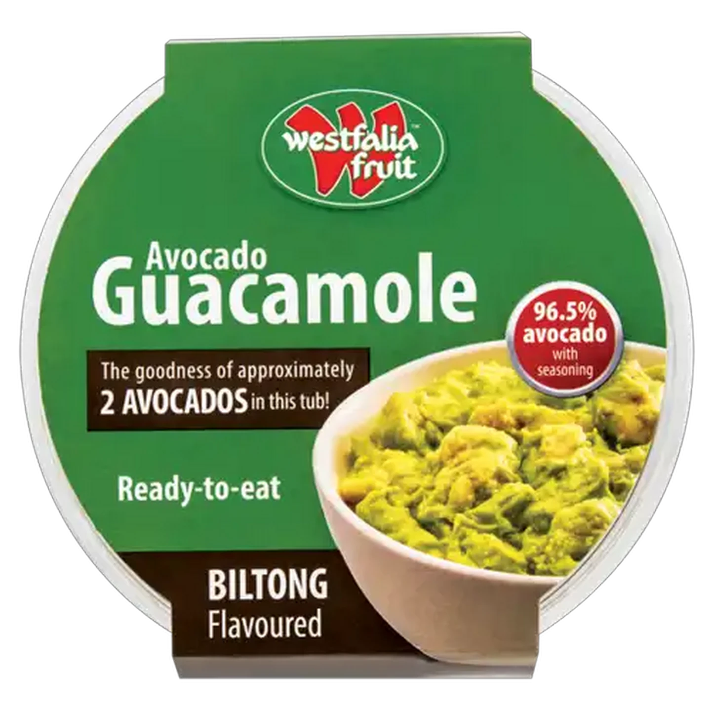 Image of Westfalia Fruit Biltong Flavoured Avocado Guacamole 200g