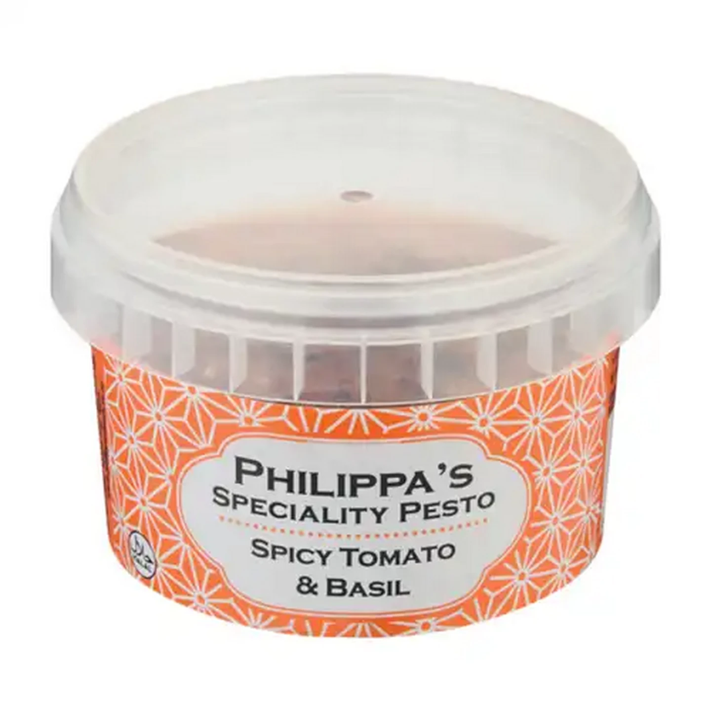 Image of Philippa's Speciality Spicy Tomato And Basil Pesto 200g