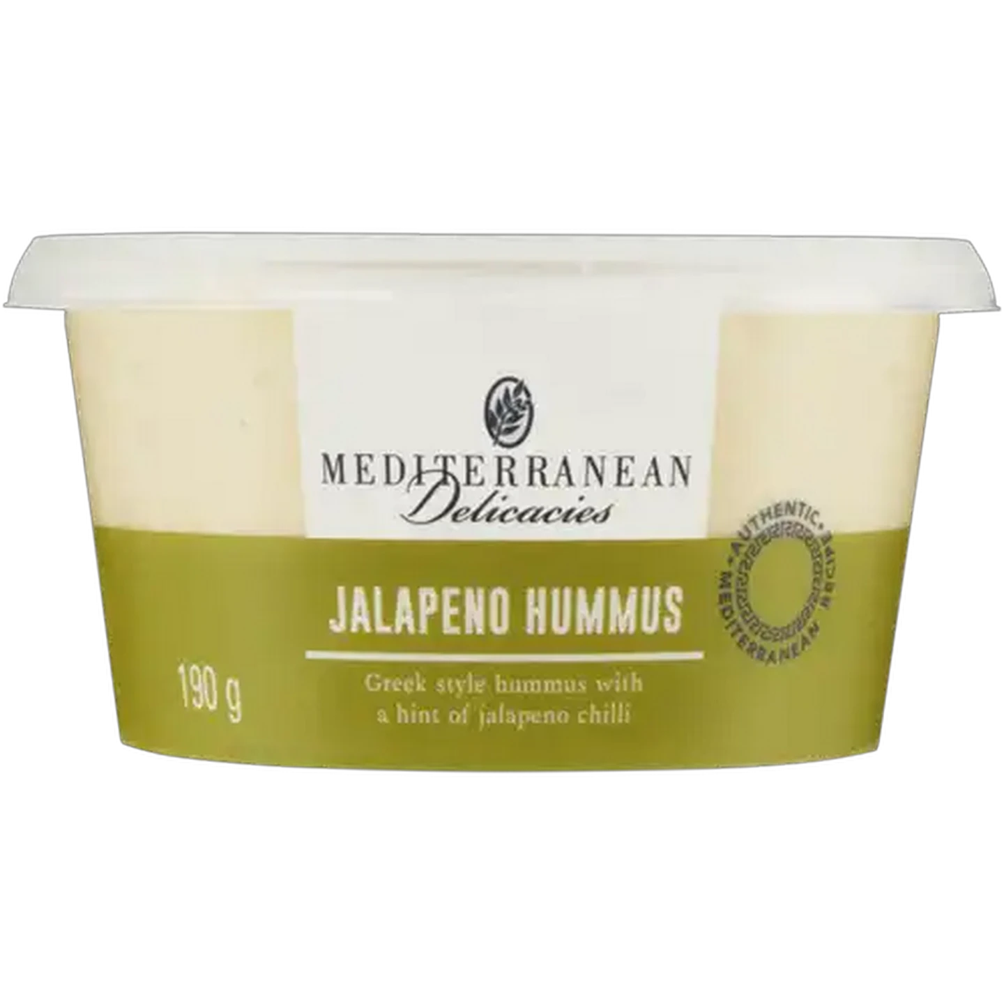 Image of Mediterranean Delicacies Jalapeno Hummus 190g