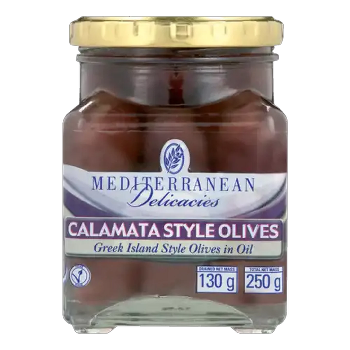 Image of Mediterranean Delicacies Calamata Style Olives 250g