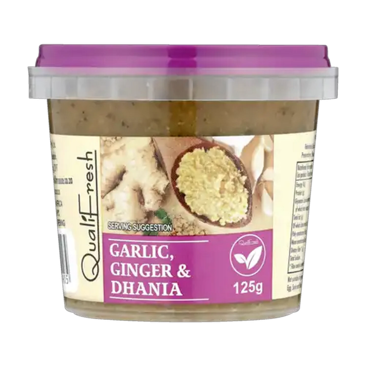Image of Qualifresh Garlic Ginger & Dhania 125g