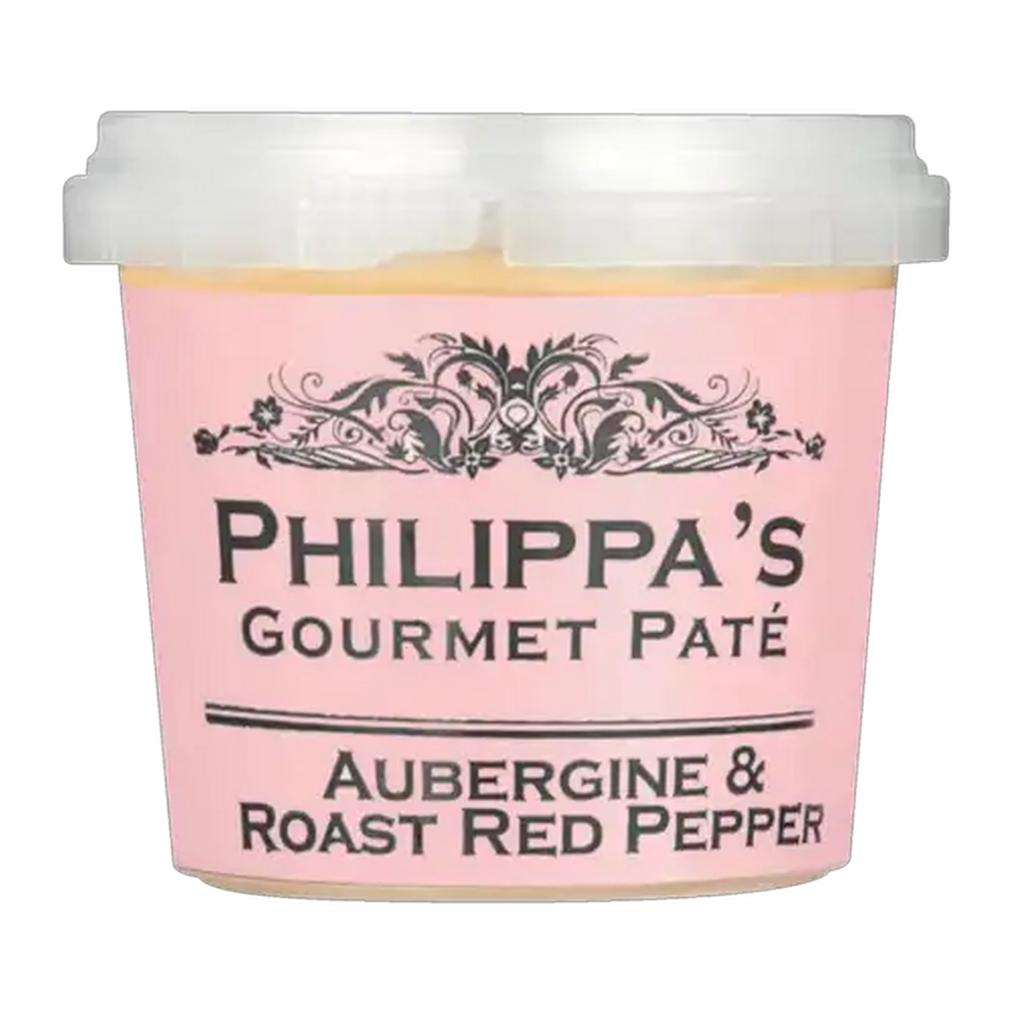 Image of Philippa's Gourmet Pate Aubergine & Roast Red Pepper 135g