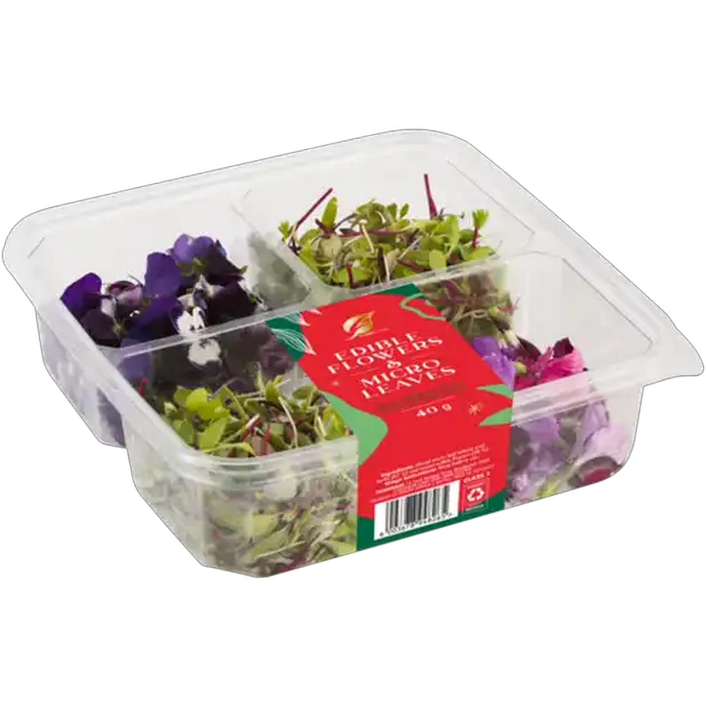 Image of Edible Flowers & Micro Leaves 40g