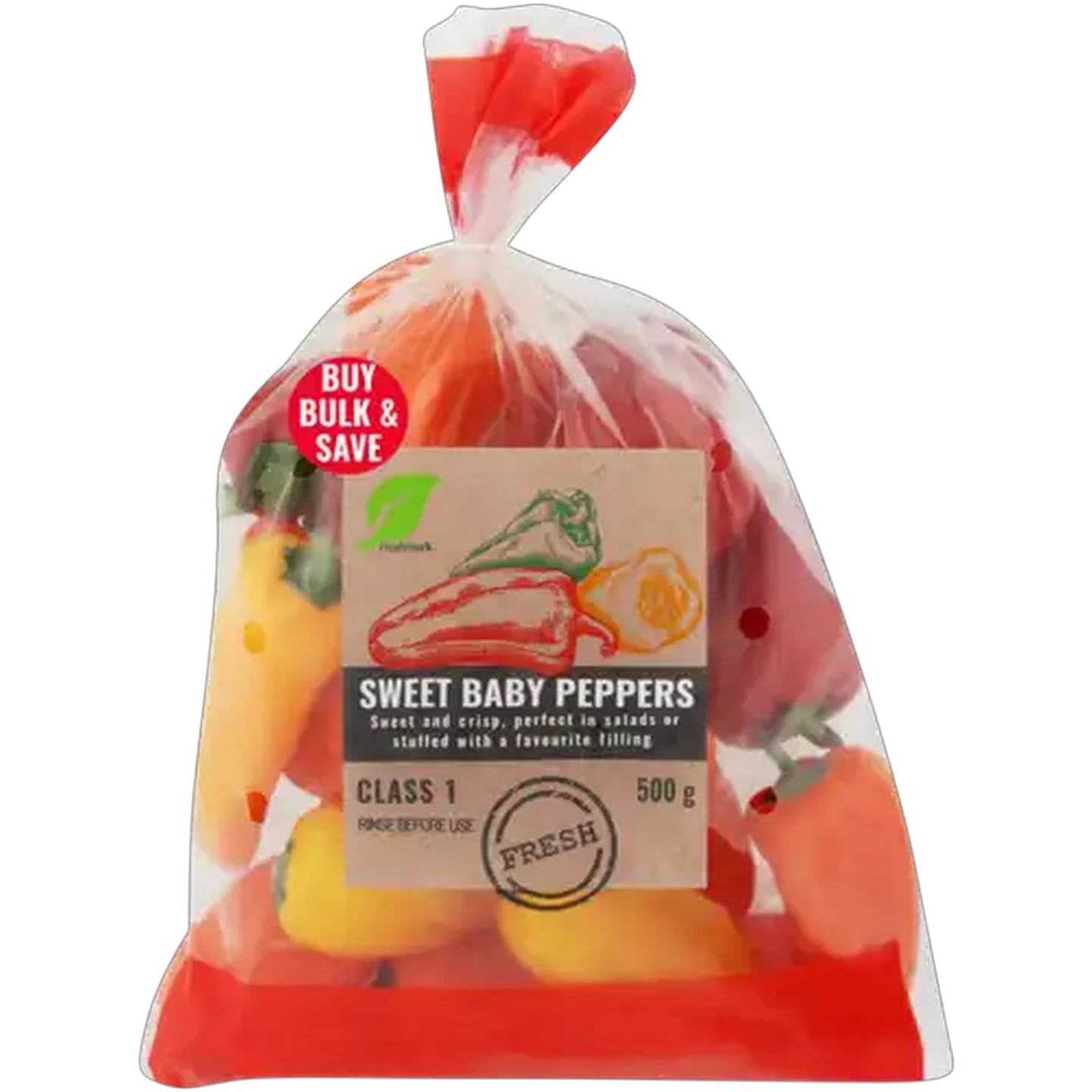 Image of Sweet Baby Peppers 500g