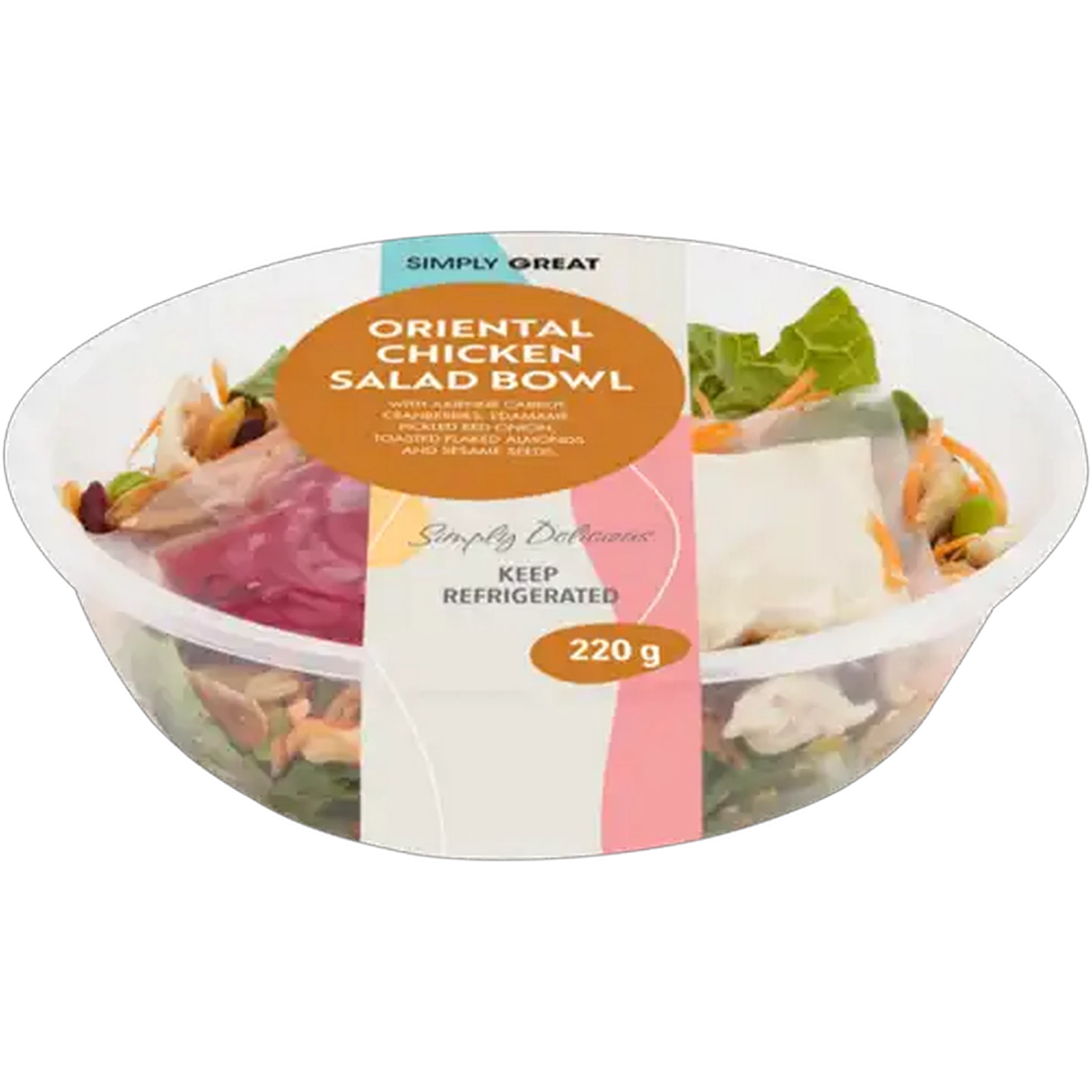 Image of Simply Great Oriental Chicken Salad Bowl 220g