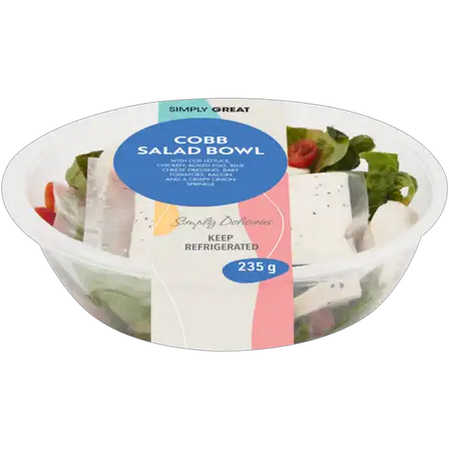 Image of Simply Great Chicken Cobb Salad Meal 250g