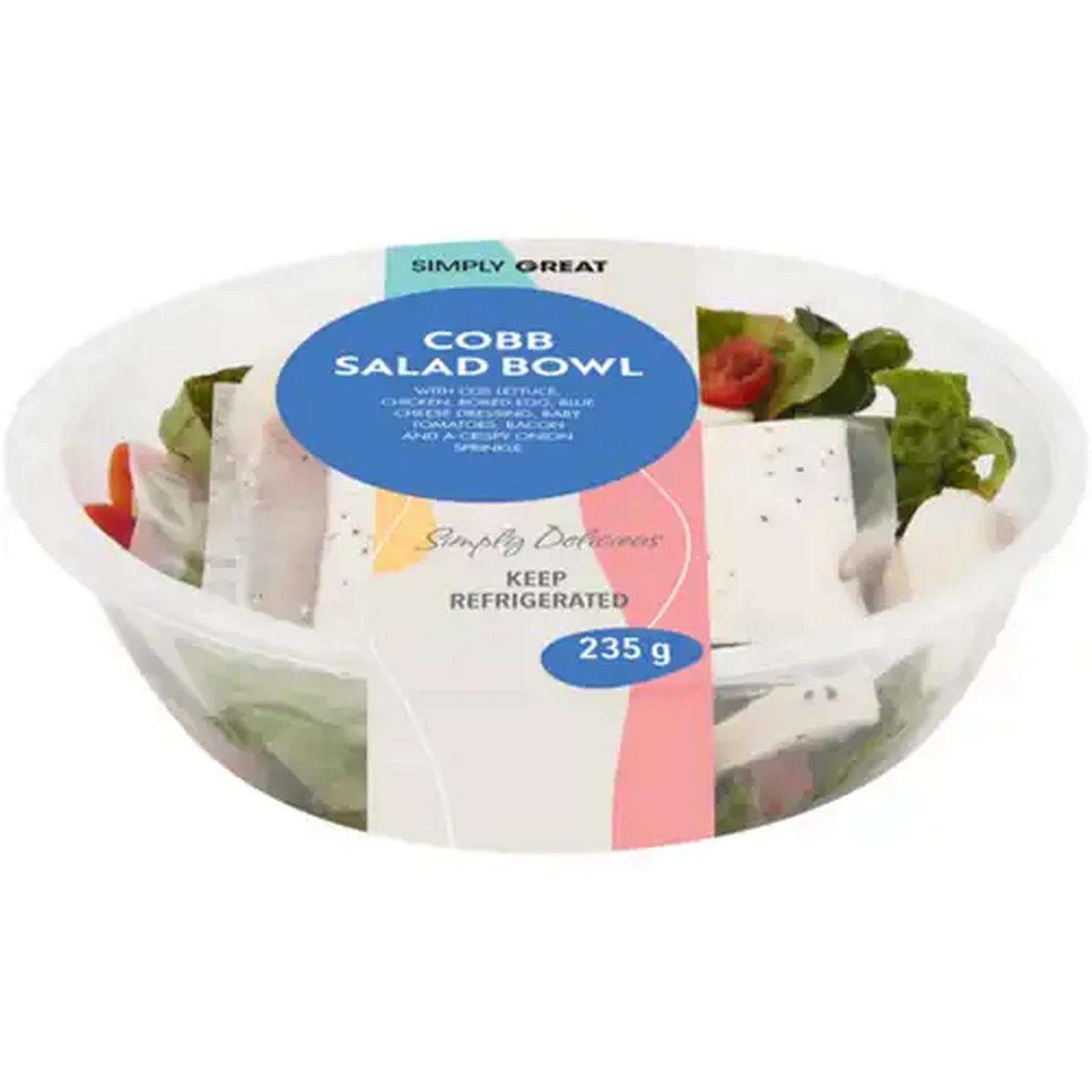 Image of Simply Great Chicken Cobb Salad Meal 250g