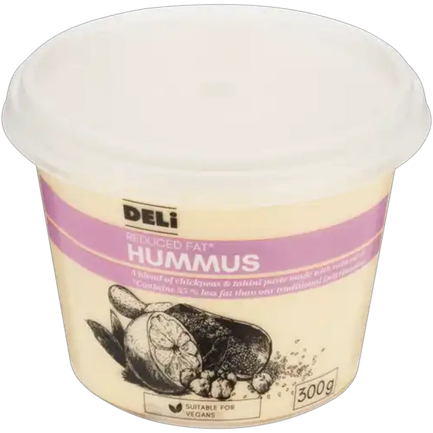 Image of Reduced Fat Hummus 300g