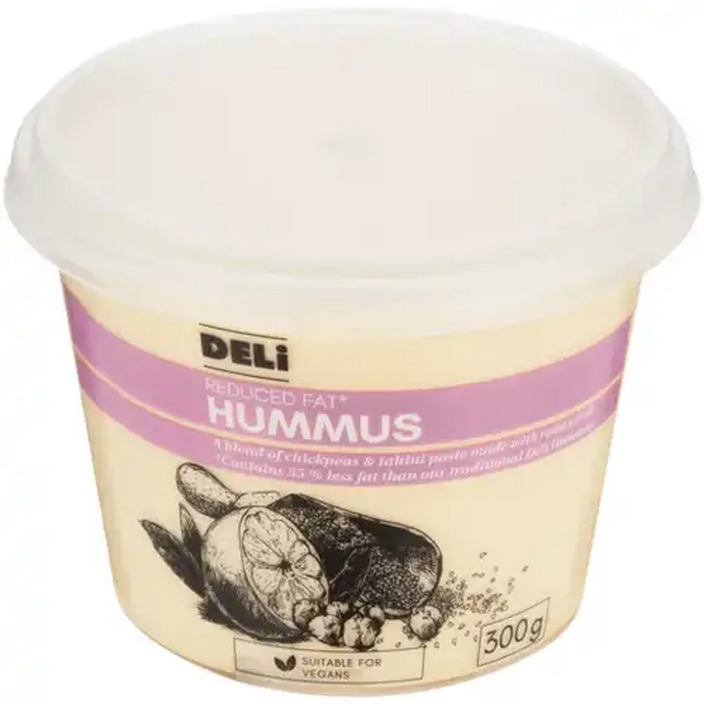 Image of Reduced Fat Hummus 300g