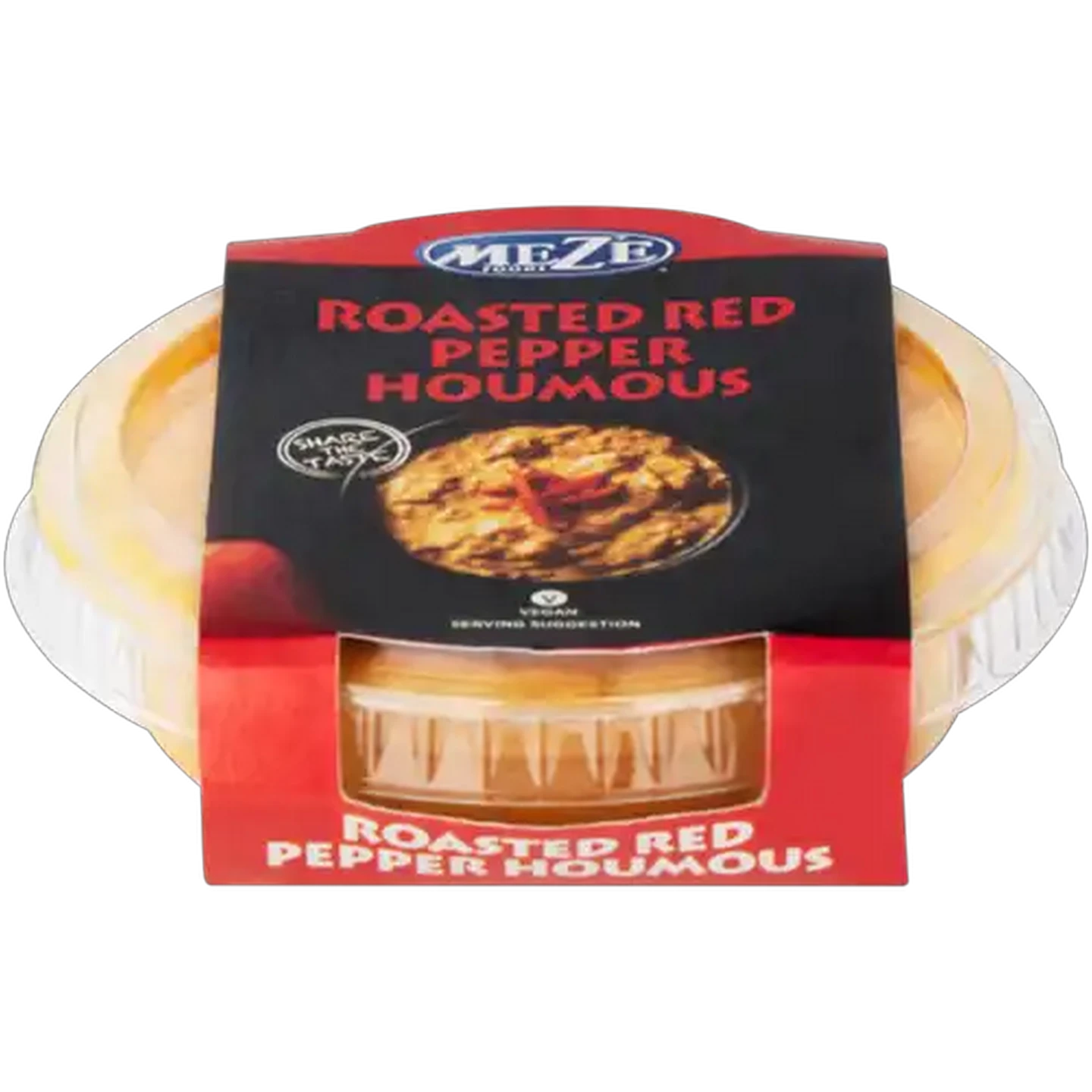 Image of Mezé Foods Roasted Red Pepper Houmous 110g