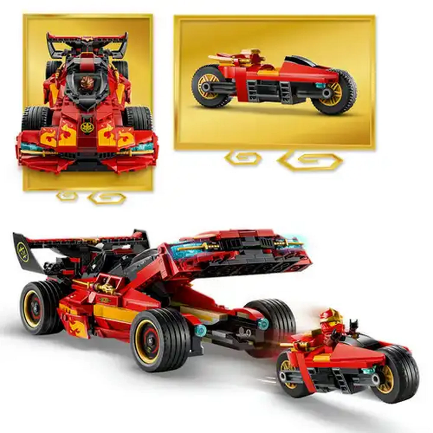 Checkers Sixty60 | LEGO® NINJAGO® X-1 Ninja Charger 15th