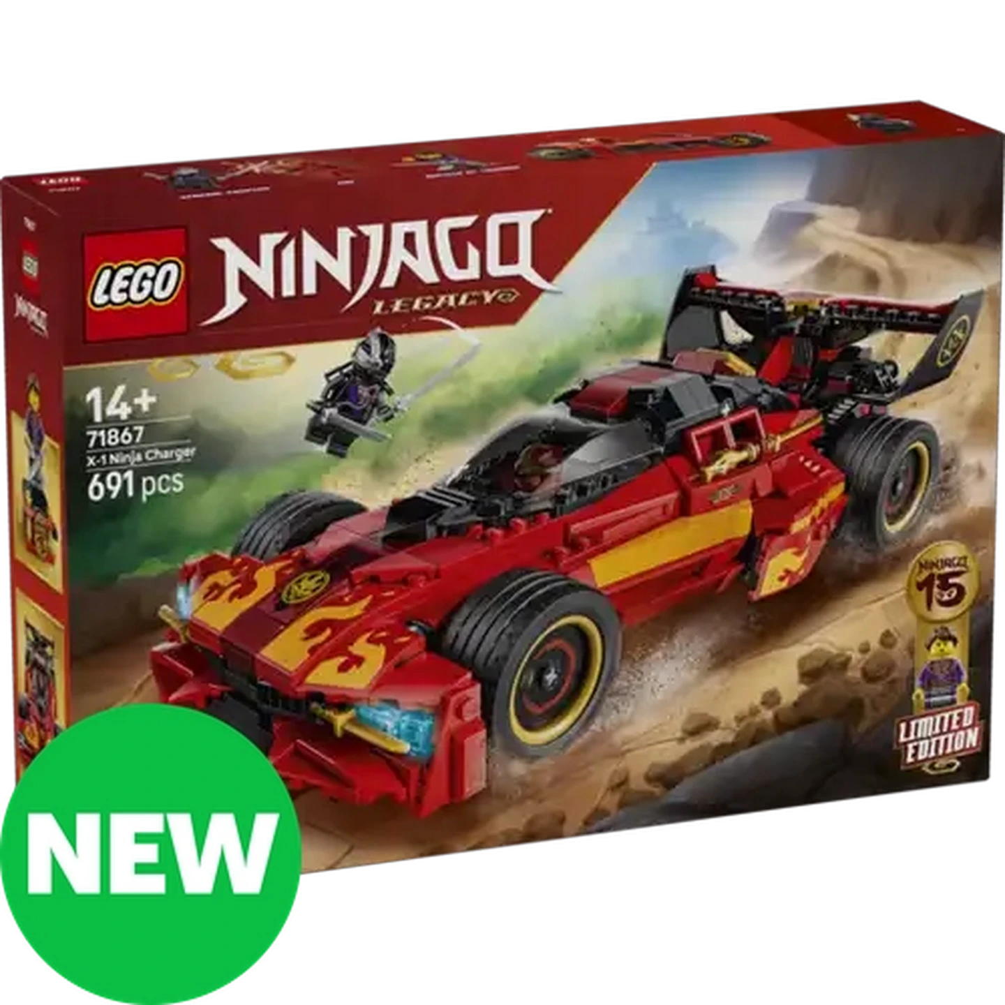 order Z6♡ Checkers Sixty60 | LEGO® NINJAGO® X-1 Ninja Charger 15th