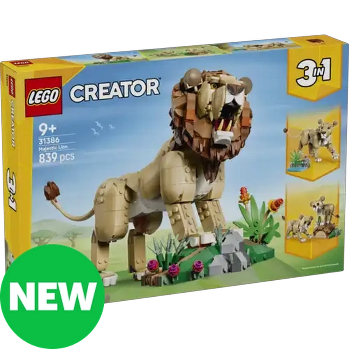 Checkers Sixty60 | LEGO® Creator Wild Animals: Majestic Lion (31386)