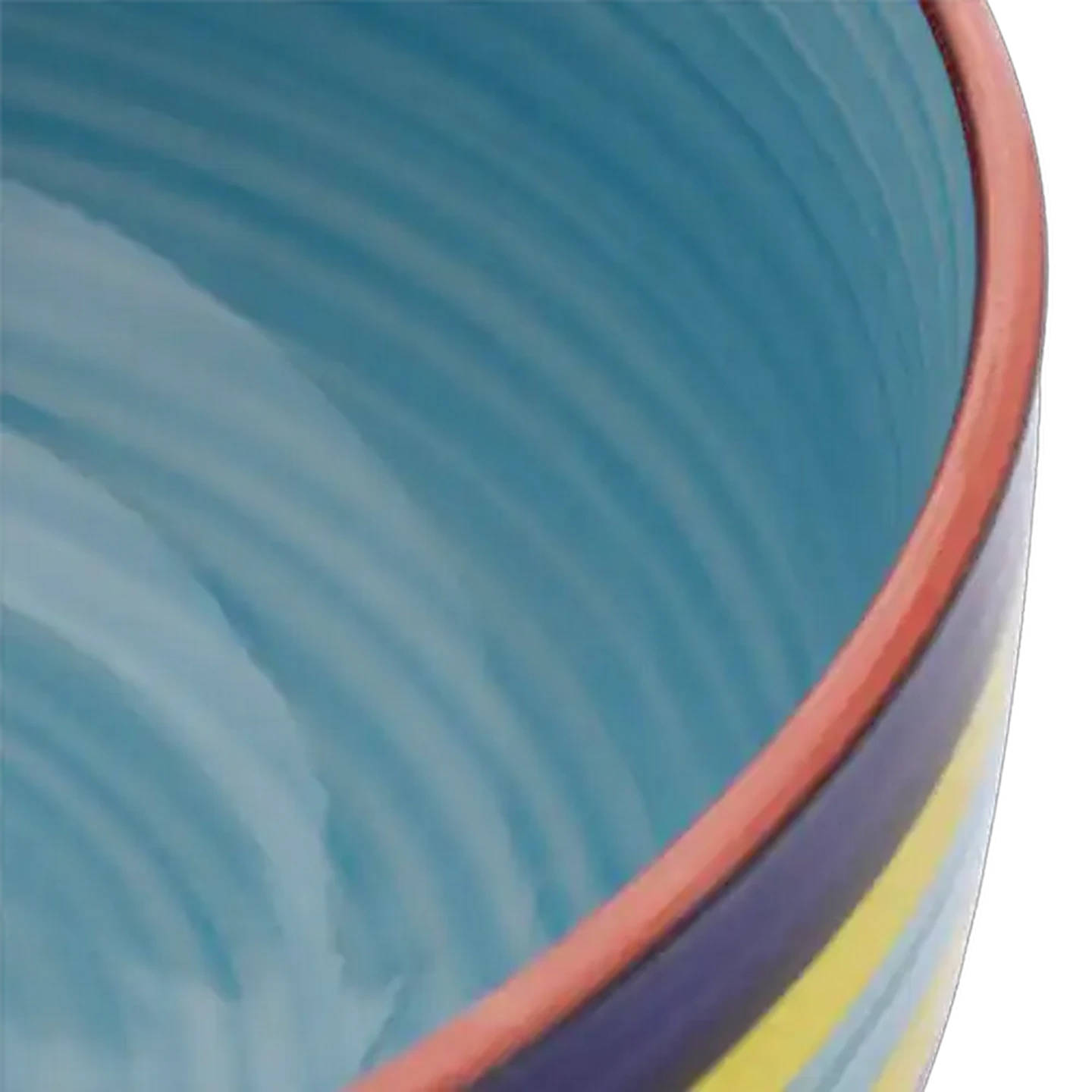 Image of Handpainted Salad Bowl 20.3cm (Design May Vary)