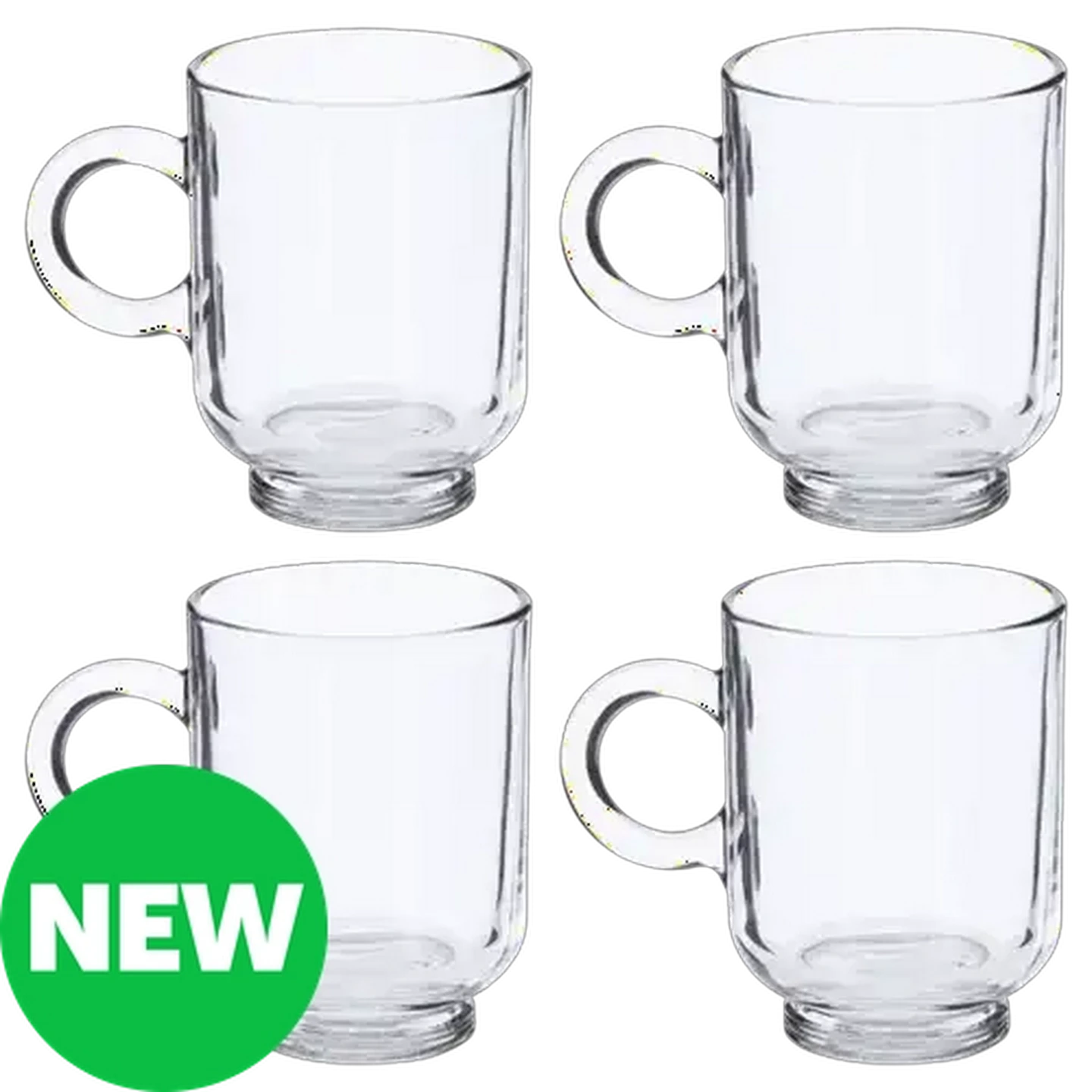 Image of Royal Leerdam Sentido Glass Mugs 370ml 4-Pack