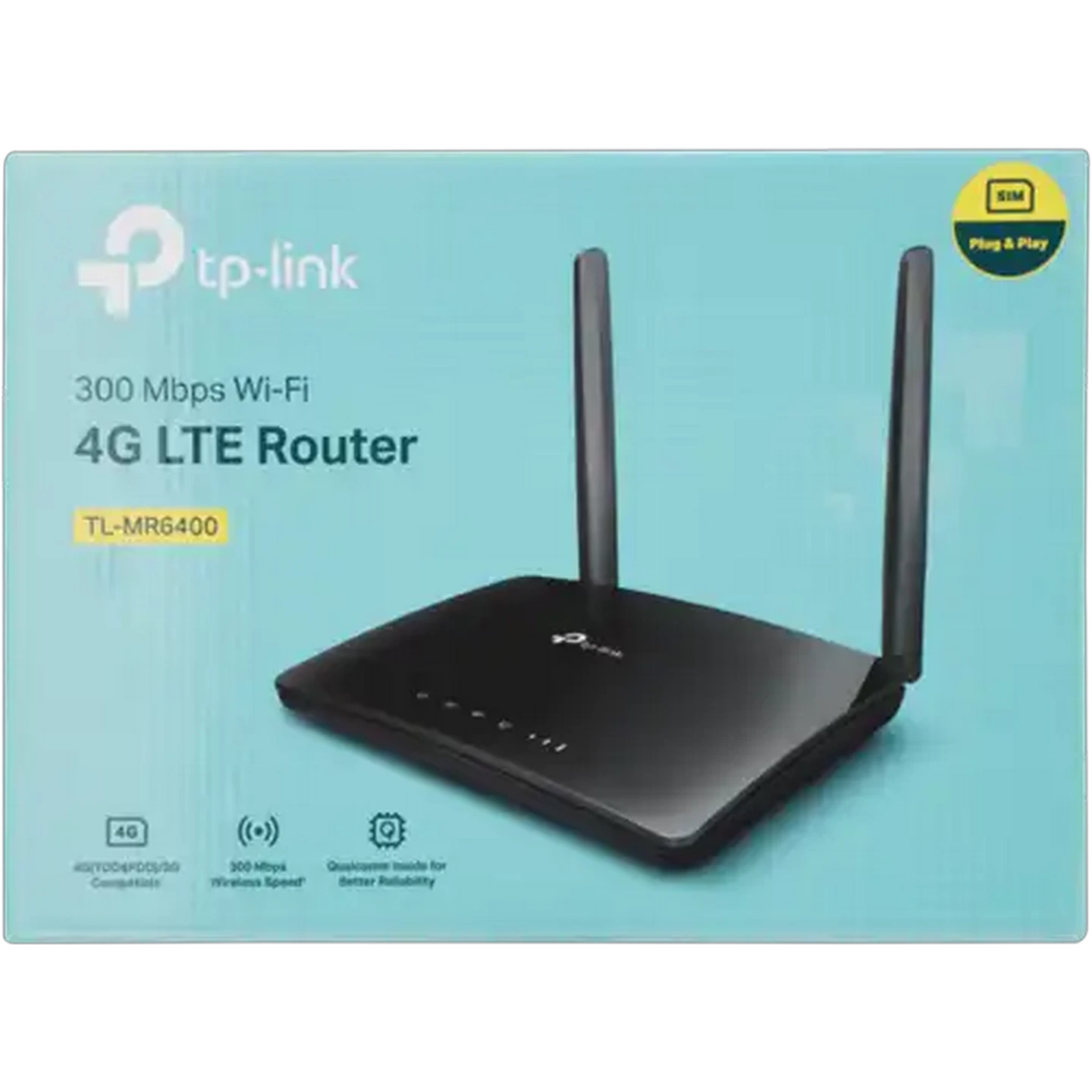 Image of TP-Link TL-MR6400 V5.2 LTE Wi-Fi N Router 300Mbps