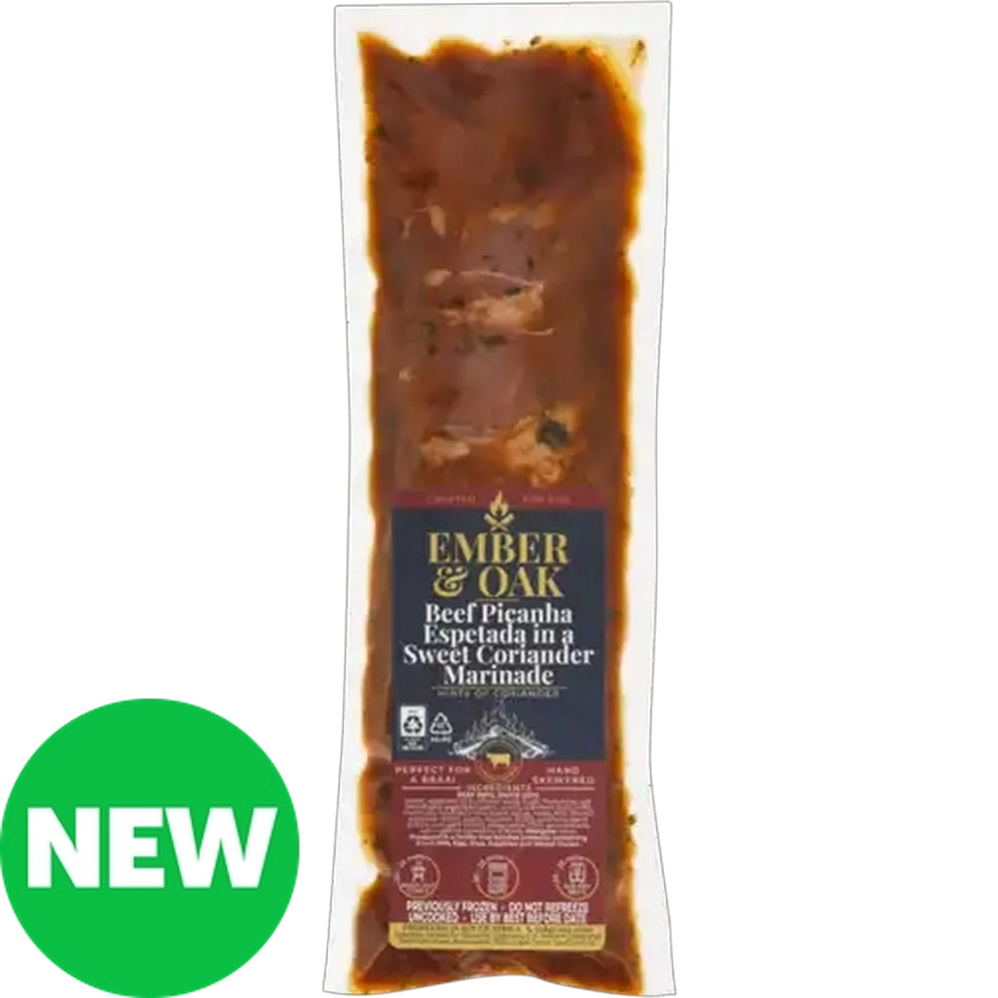 Image of EMBER & OAK Beef Picanha Espetada in a Sweet Coriander Marinade Per KG