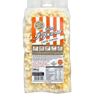 Just Popcorn Cheese Flavour Popcorn 100g