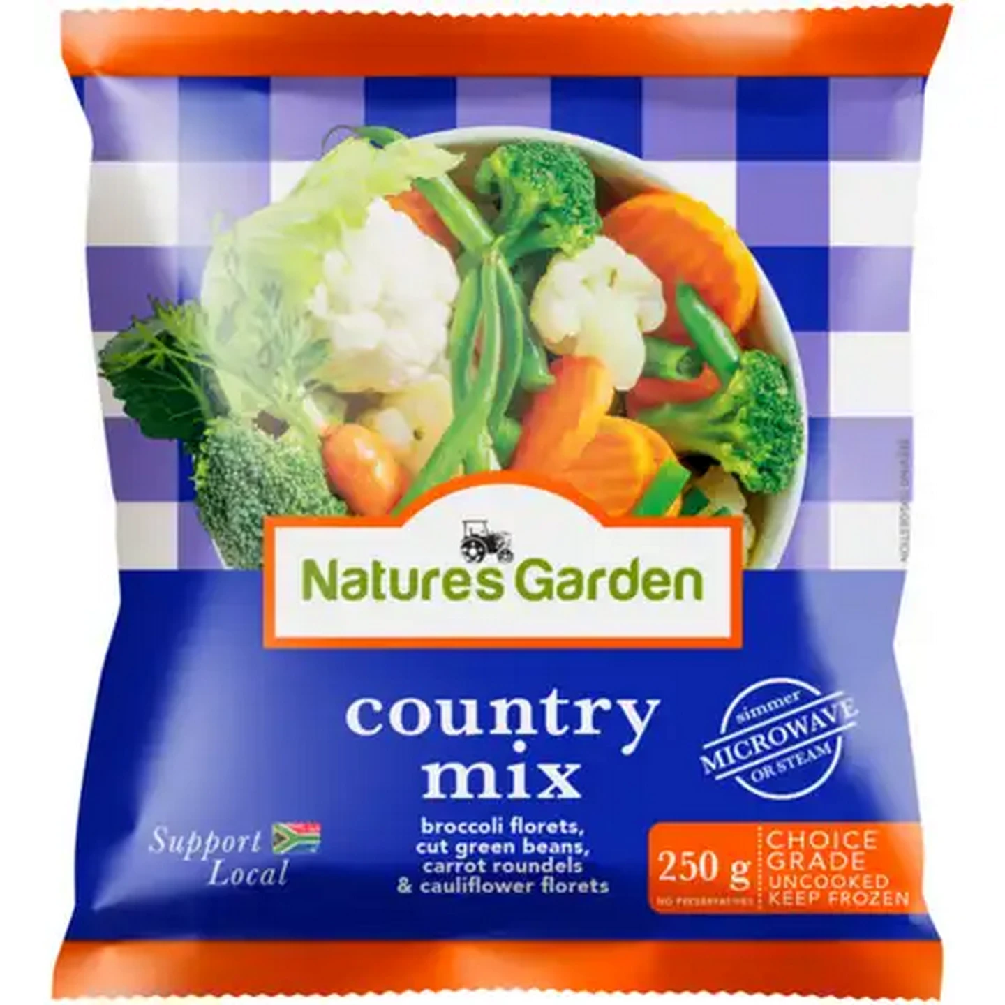 Image of Nature's Garden Frozen Country Mix 250g