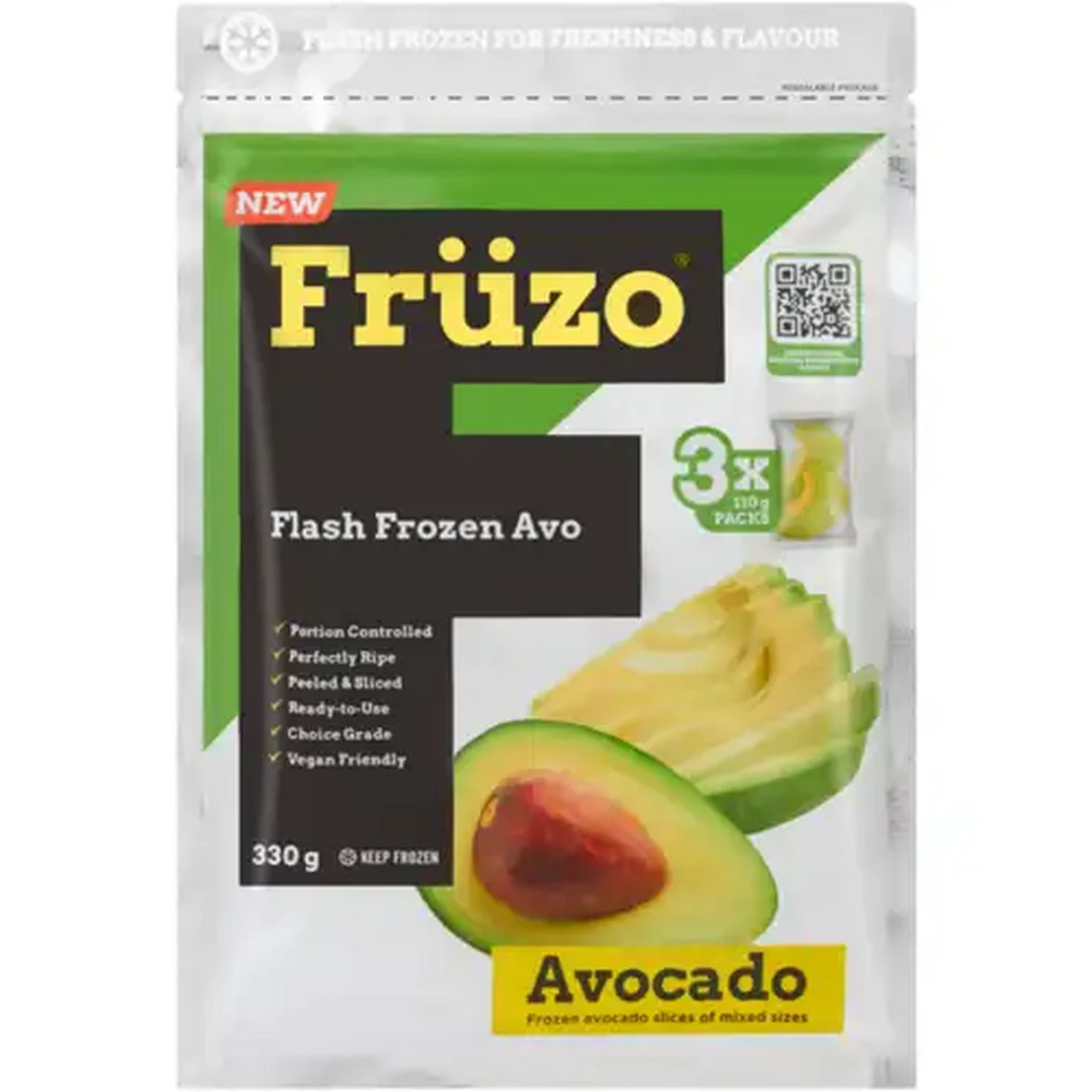 Image of Früzo Frozen Avocado Slices 330g