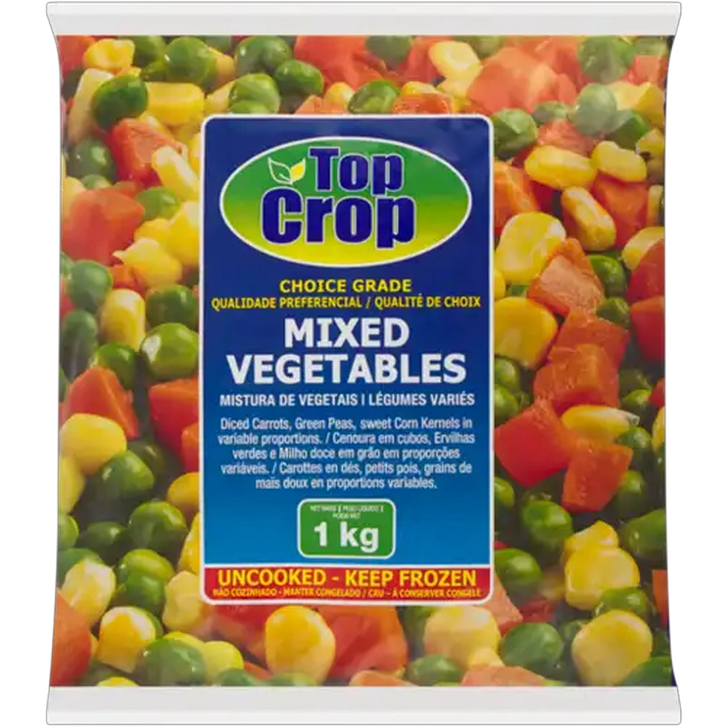 Checkers Sixty60 | Top Crop Frozen Mixed Vegetables 1kg